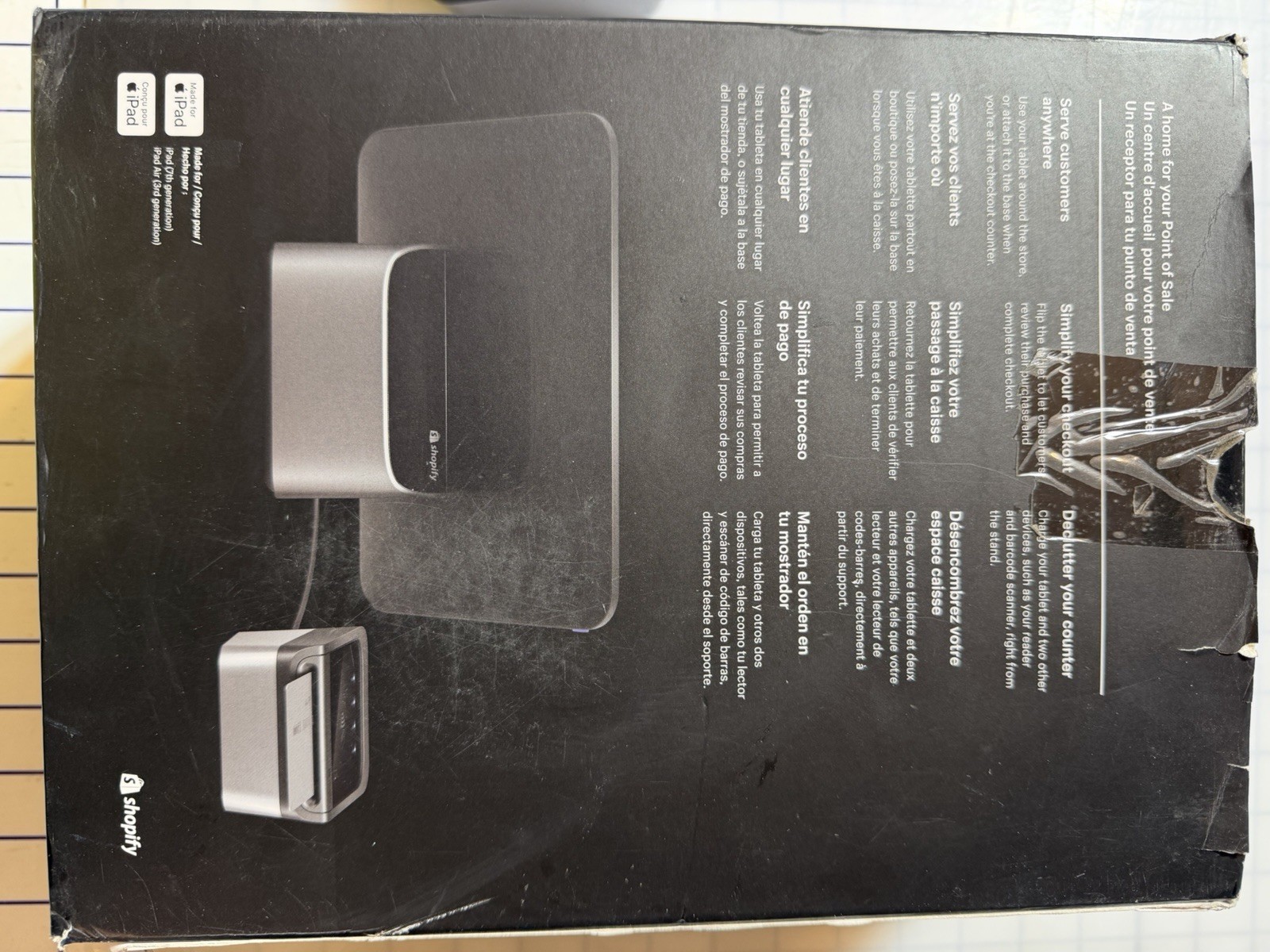 Shopify Pos System – Retail Stand, Tap & Chip