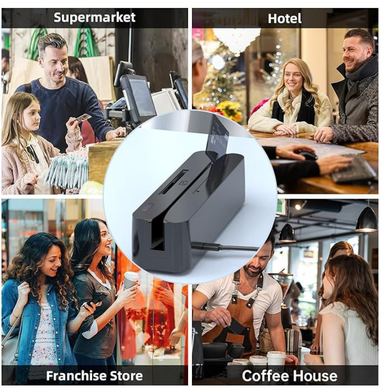 Multi-Function Magnetic Card Reader,Credit Card Reader,Memory Chip Card Reade…
