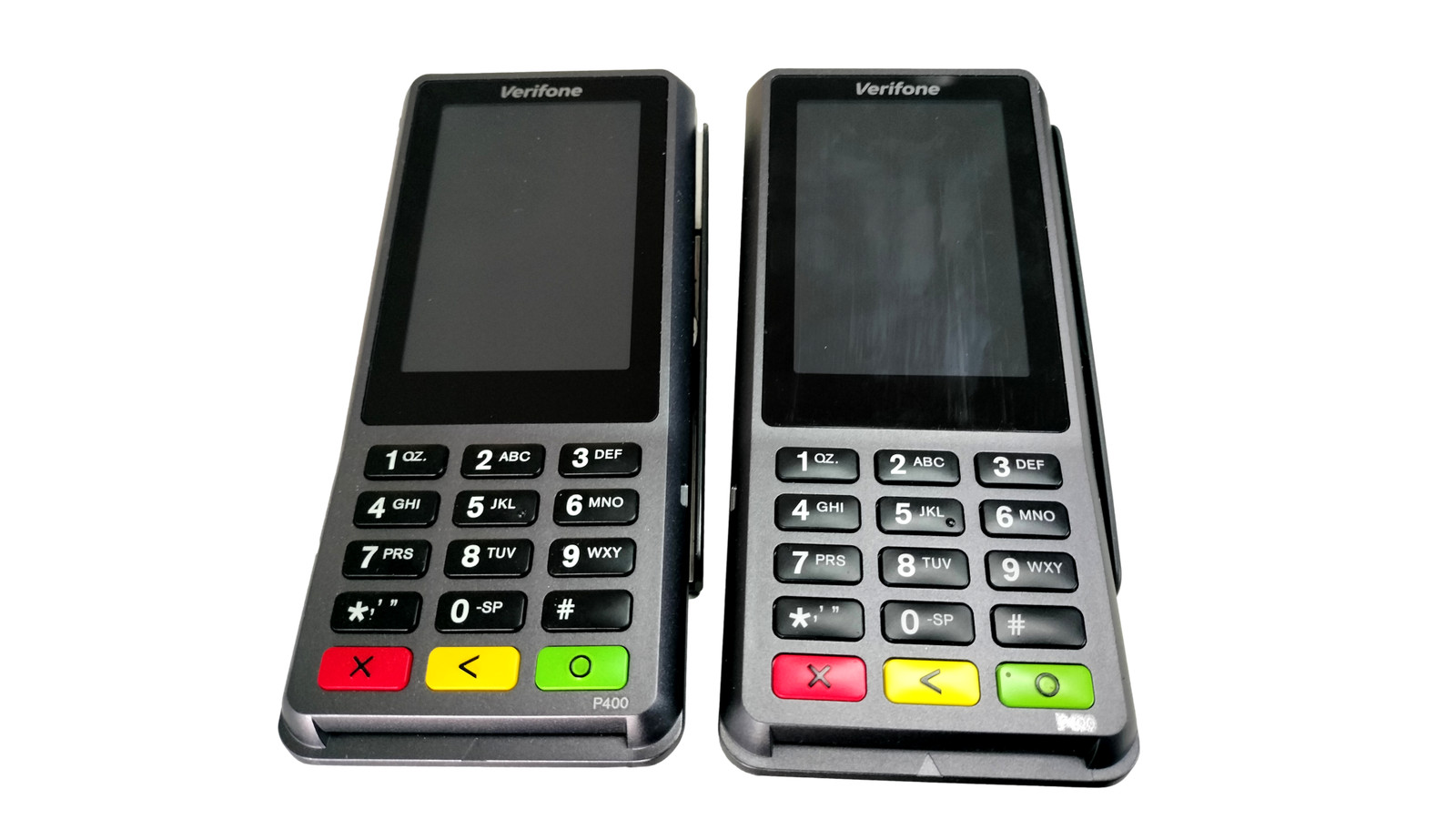 Lot of 2 Verifone P400 Plus Credit Card Terminal M435-003-04-NAA-5