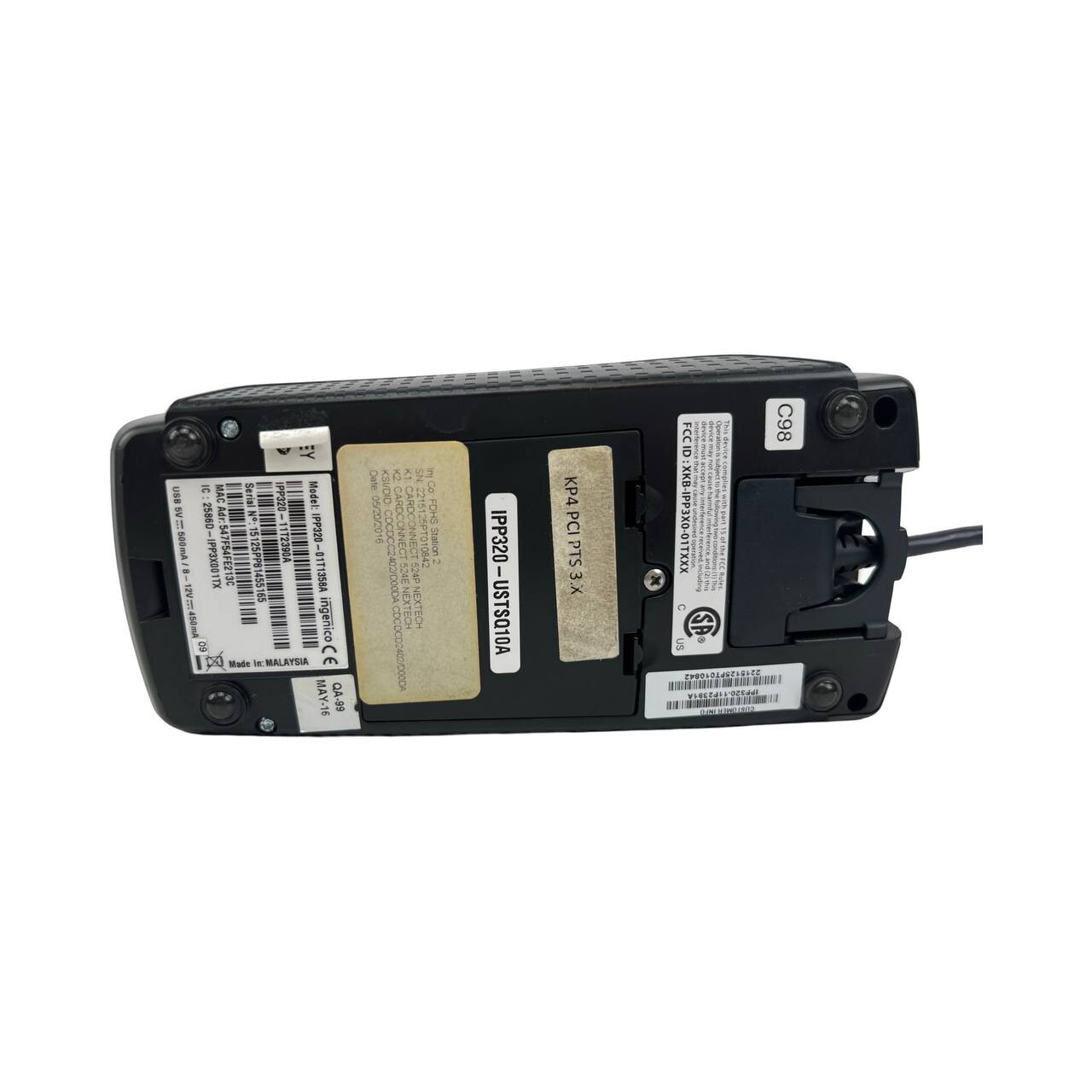 Lot of 3 – Ingenico iPP320 Card Reader IPP320-31T3494A