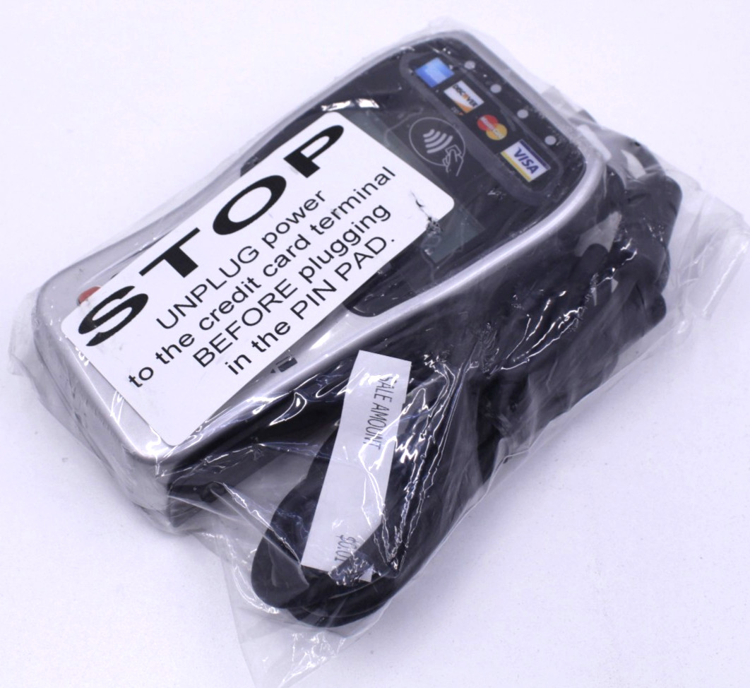 FirstData FD-35 PIN Pad Credit Card Terminal USB 001791064 Rev A Wells 351
