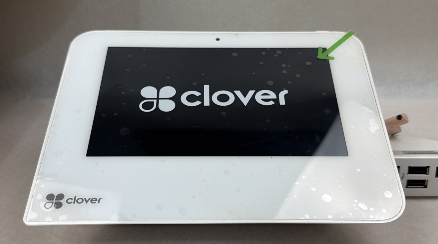 Clover Mini Wi-Fi POS System C302U Credit Card Terminal Touchscreen *READ*