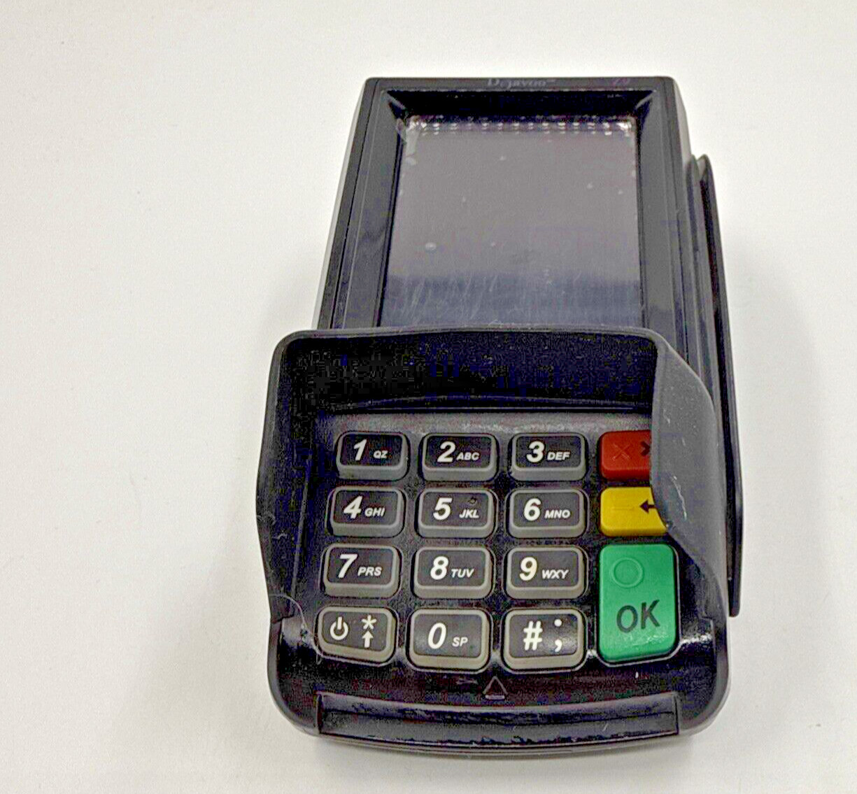 Dejavoo Z9 3.5″ VEGA3000 LCD POS Credit Card Terminal w/ Power Adapter Tested