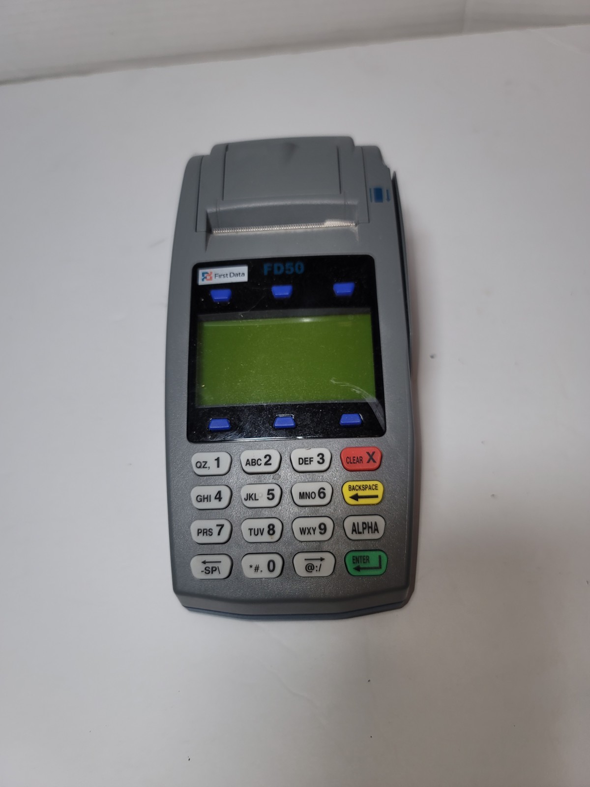 First Data FD50 Credit Card Reader Processing Terminal 
