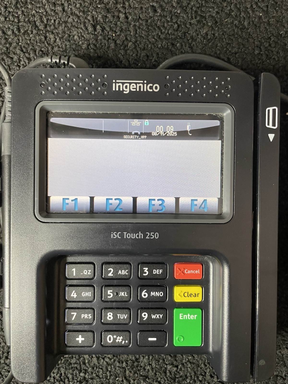 Ingenico ISC touch 250 and VeriFone MX 915 M132-409-01-R