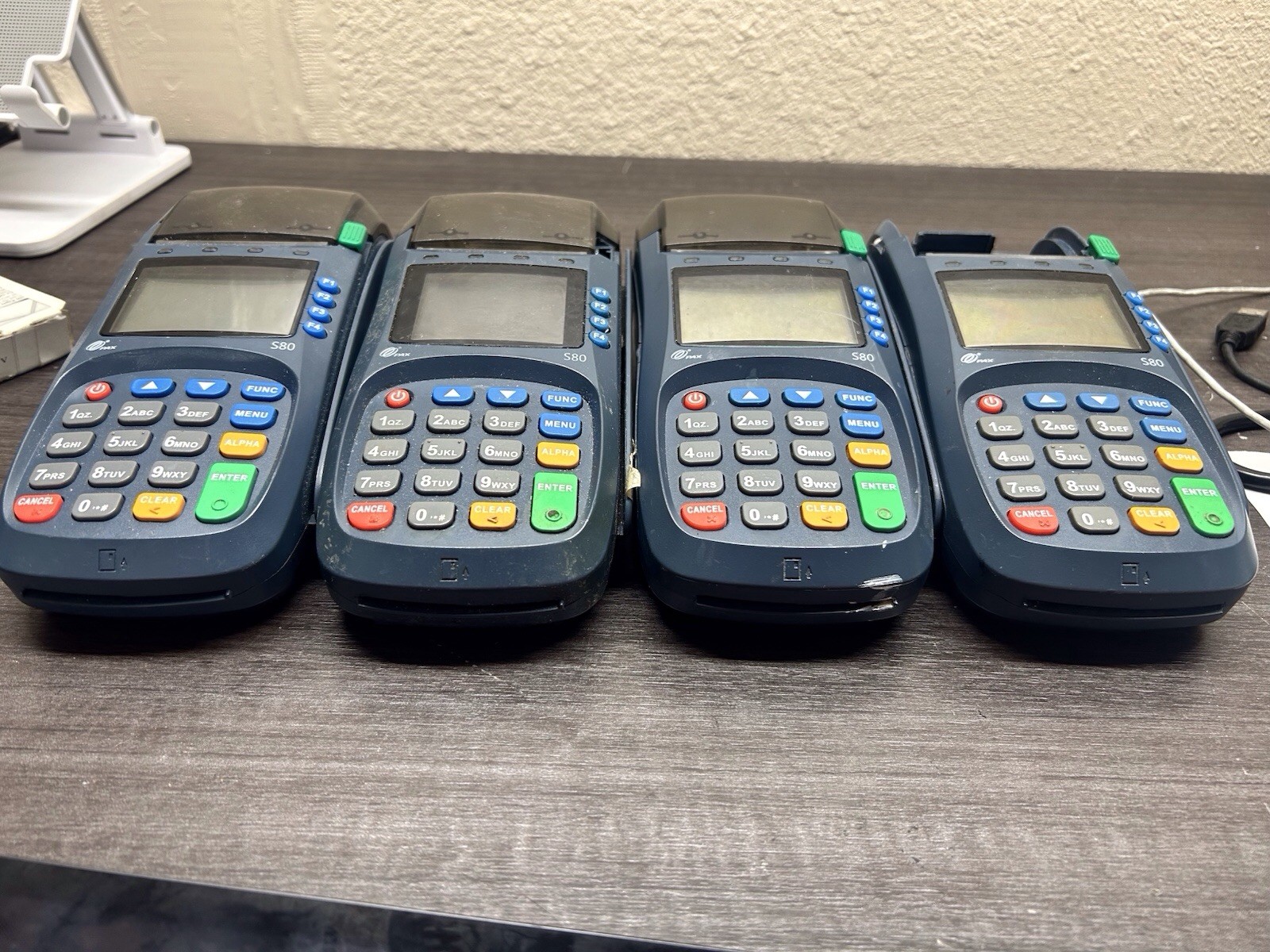 Lot Of 4 PAX S80 EMV NFC Credit Card Machine “Locked” |#D76