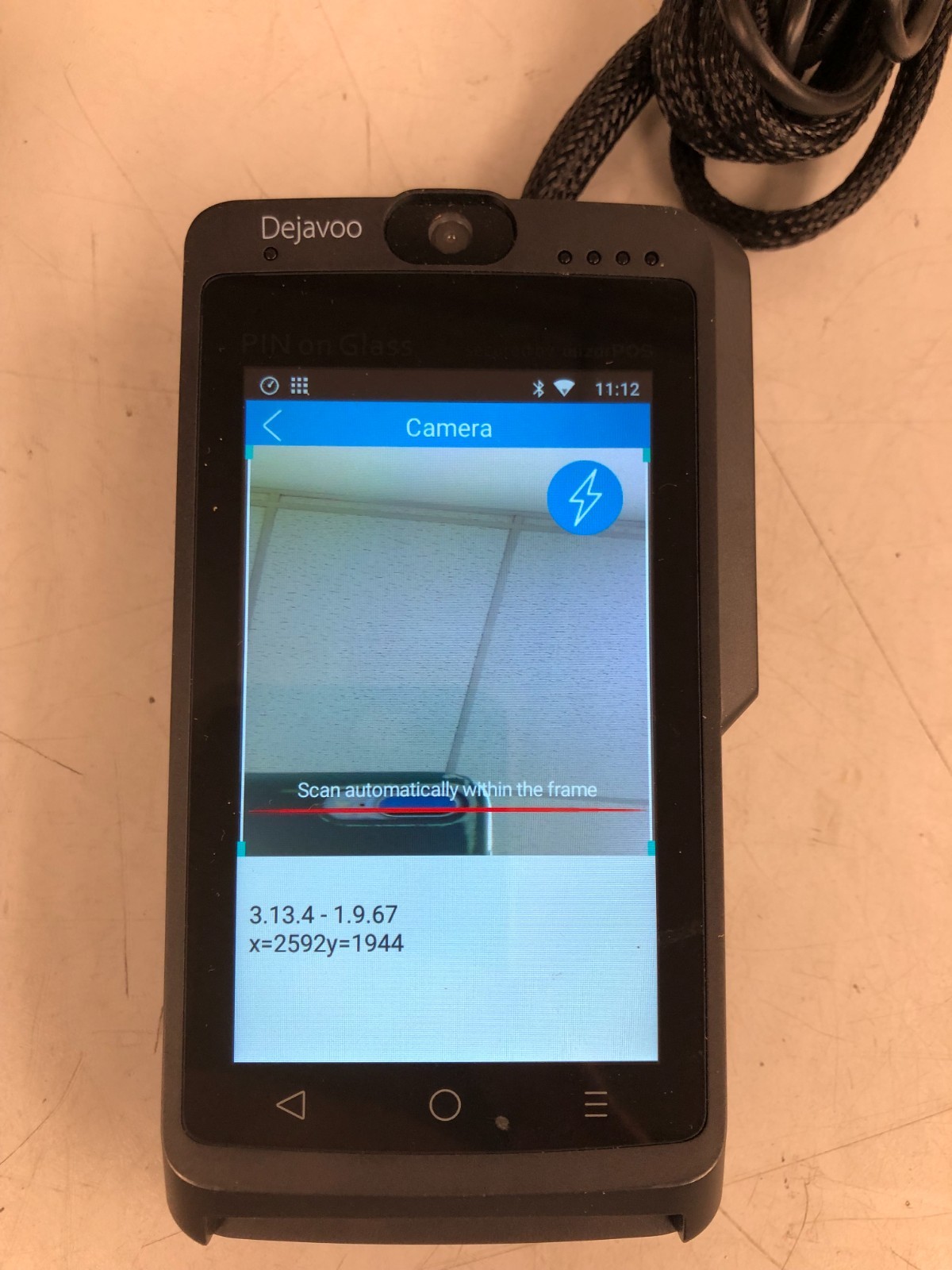Dejavoo WIZARPOS Q3 mobile POS Terminal Factory Reseted OpenBox WP40208Q33000903