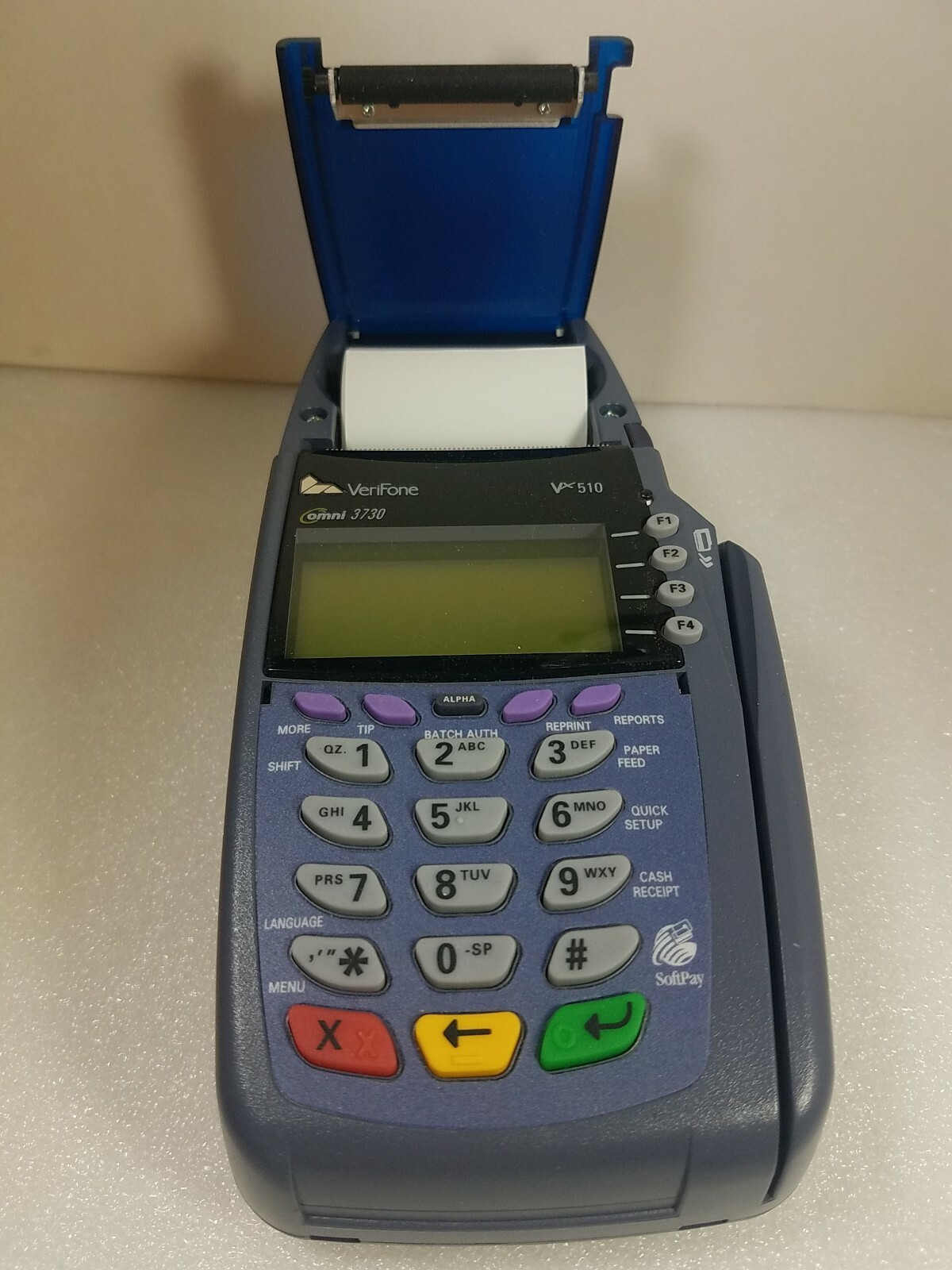 Verifone ~ Omni 5100 /3730 ~ Credit Card Processor Machine