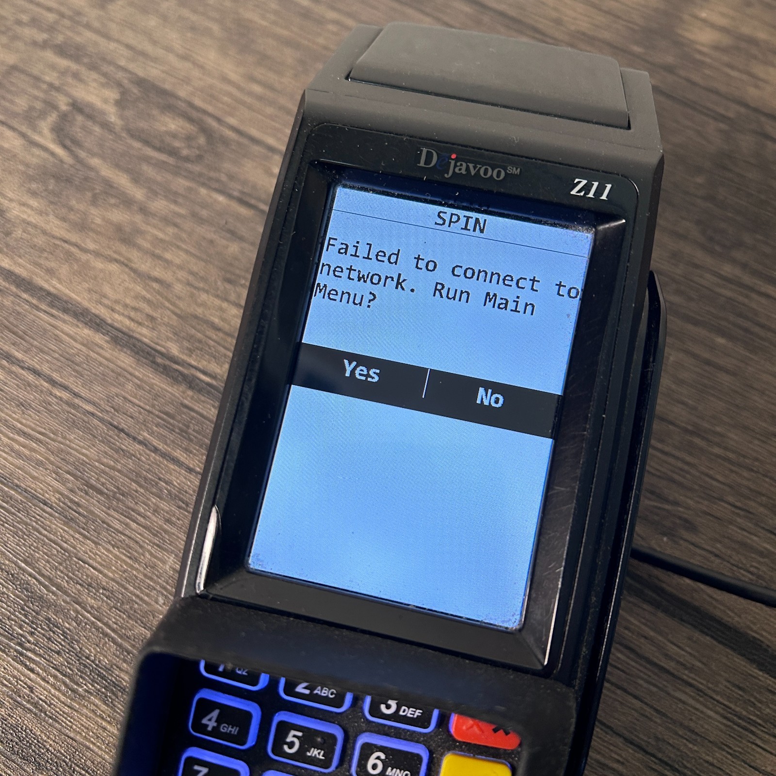 Dejavoo Z11 Credit Debit Card Processor Terminal WiFi VEGA3000 4914