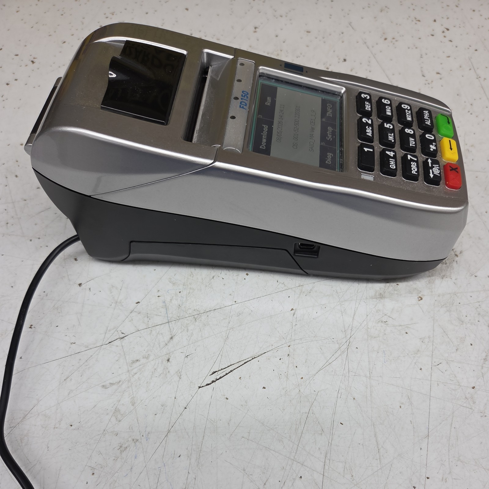 First Data FD150 EMV NFC Credit Card Machine