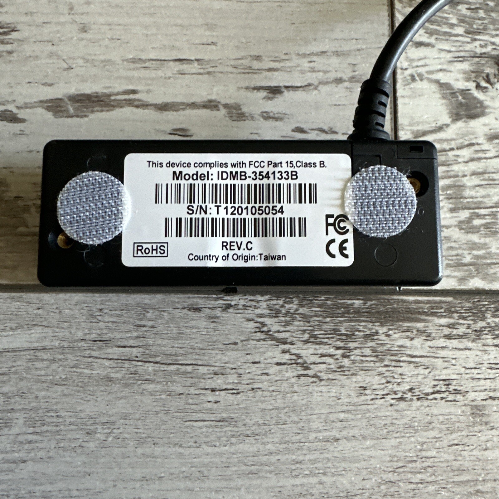 IDTECH IDRE-334133B-E1 MagStripe Reader USB Black