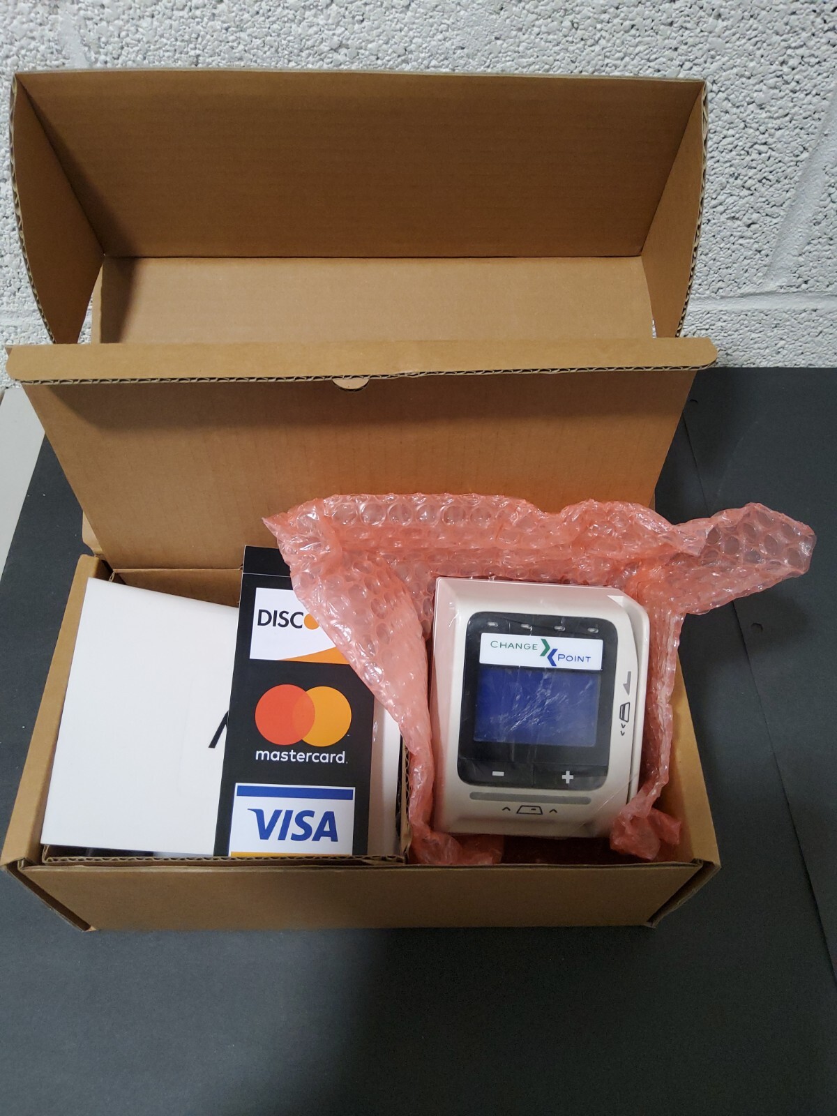 Big lot Change Point Credit Card Insert Terminal ,control board,card slide. 98C
