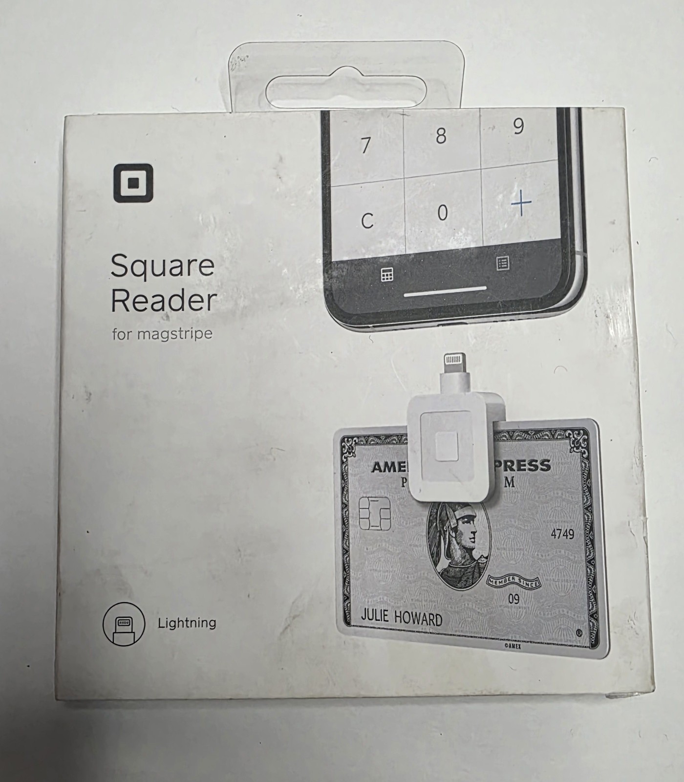 Square Reader for Magstripe (with Lightning Connector) A-SKU-0523-01 [Brand New]
