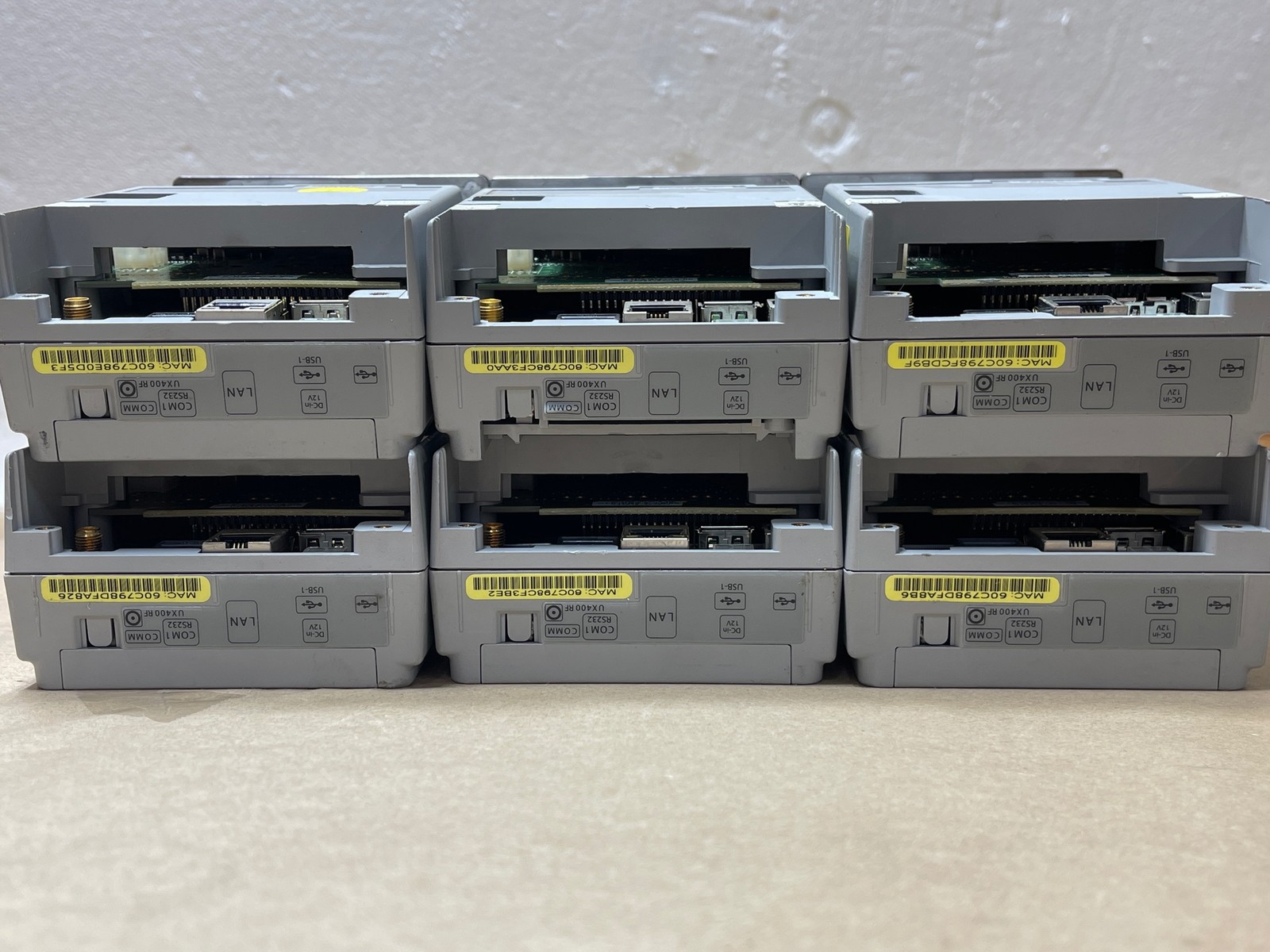 6x Lot Verifone UX300 Card Reader WPWR M159-300-070-WWA-C M14330A001 UNTESTED