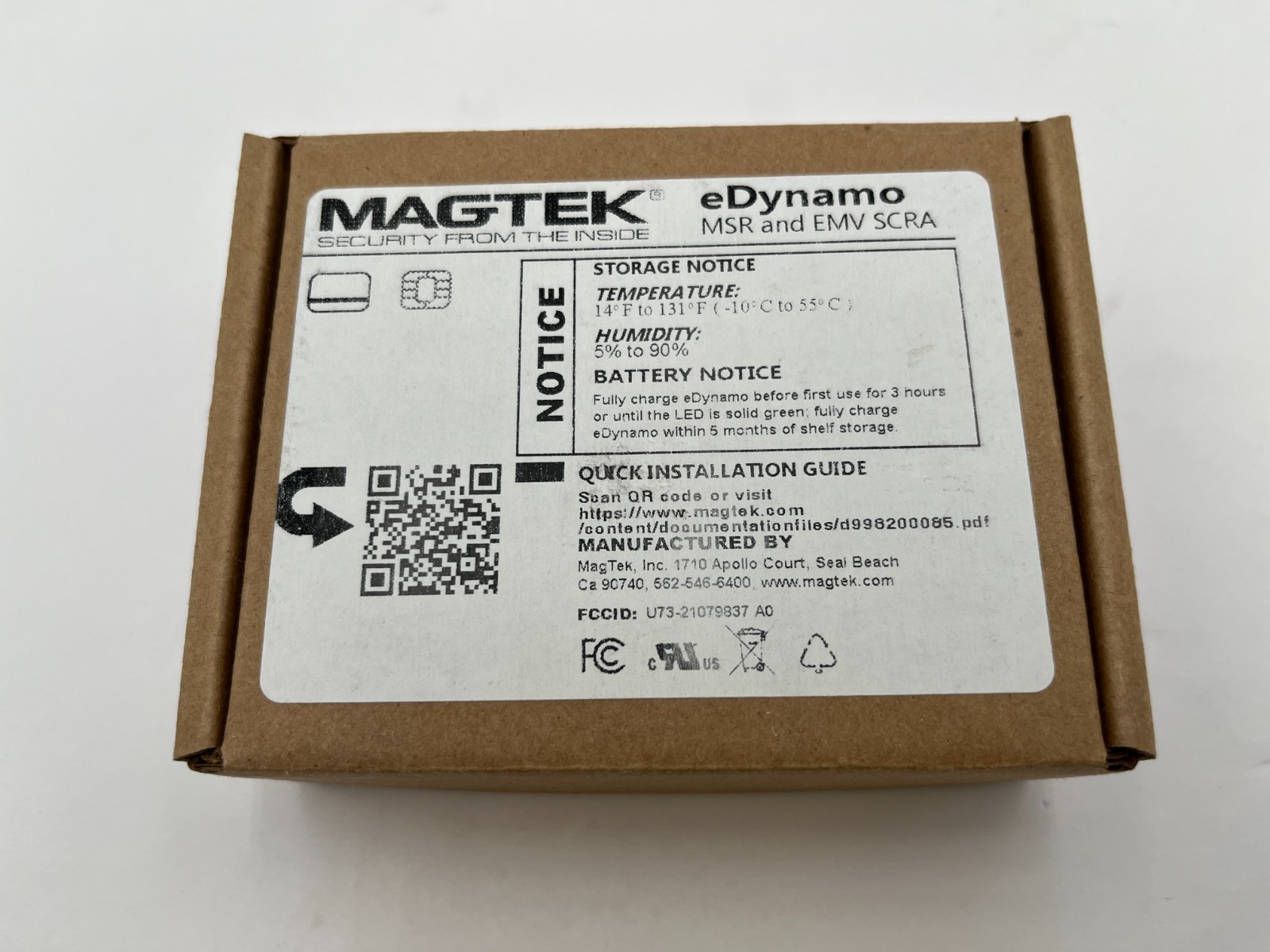Magtek 21079802 eDynamo Secure Mag/EMV Chip Mobile Credit Card Reader LOT OF 11