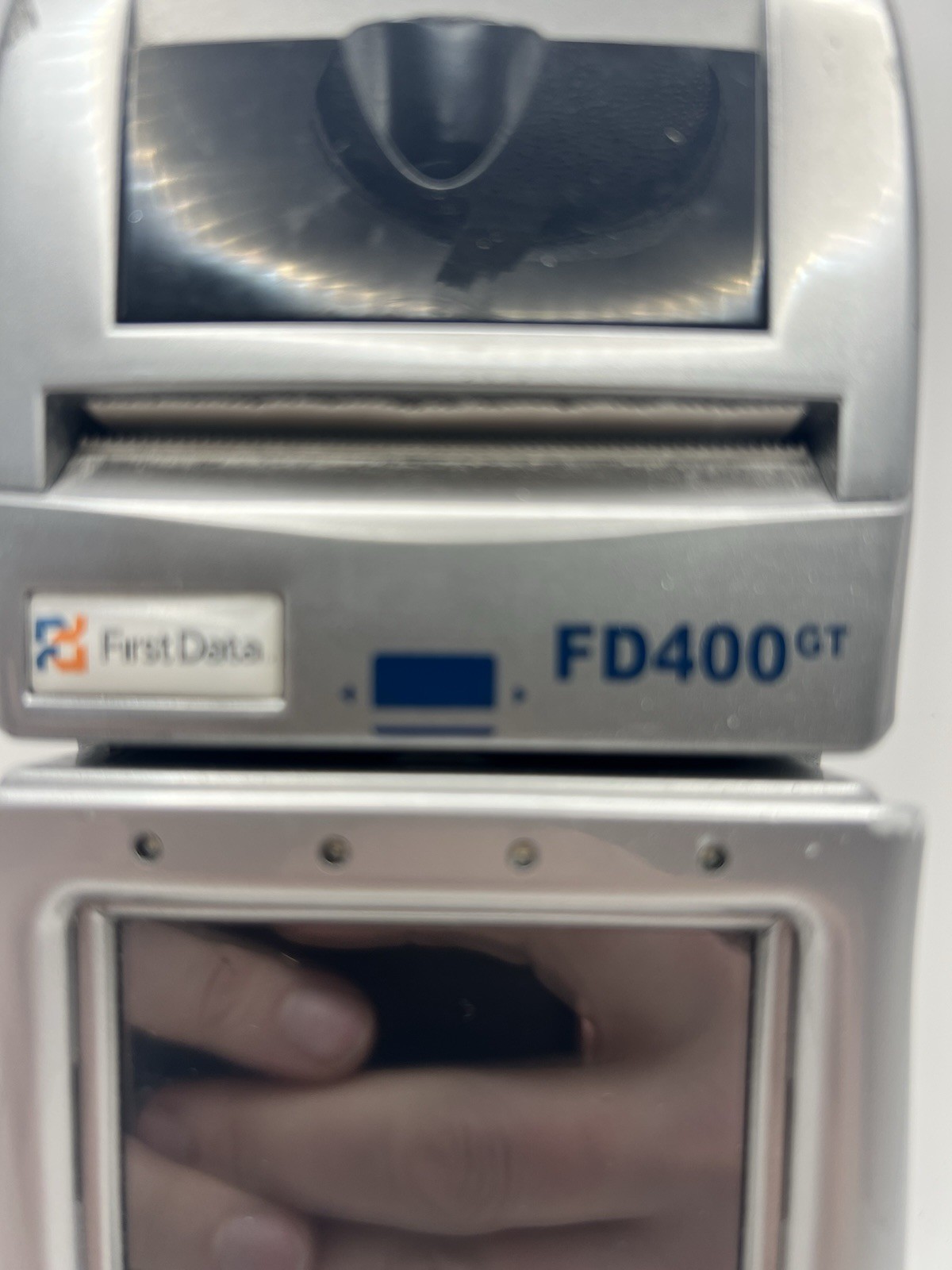 First Data FD400GT Credit Card Terminal Thermal Debit Card Machine Untested