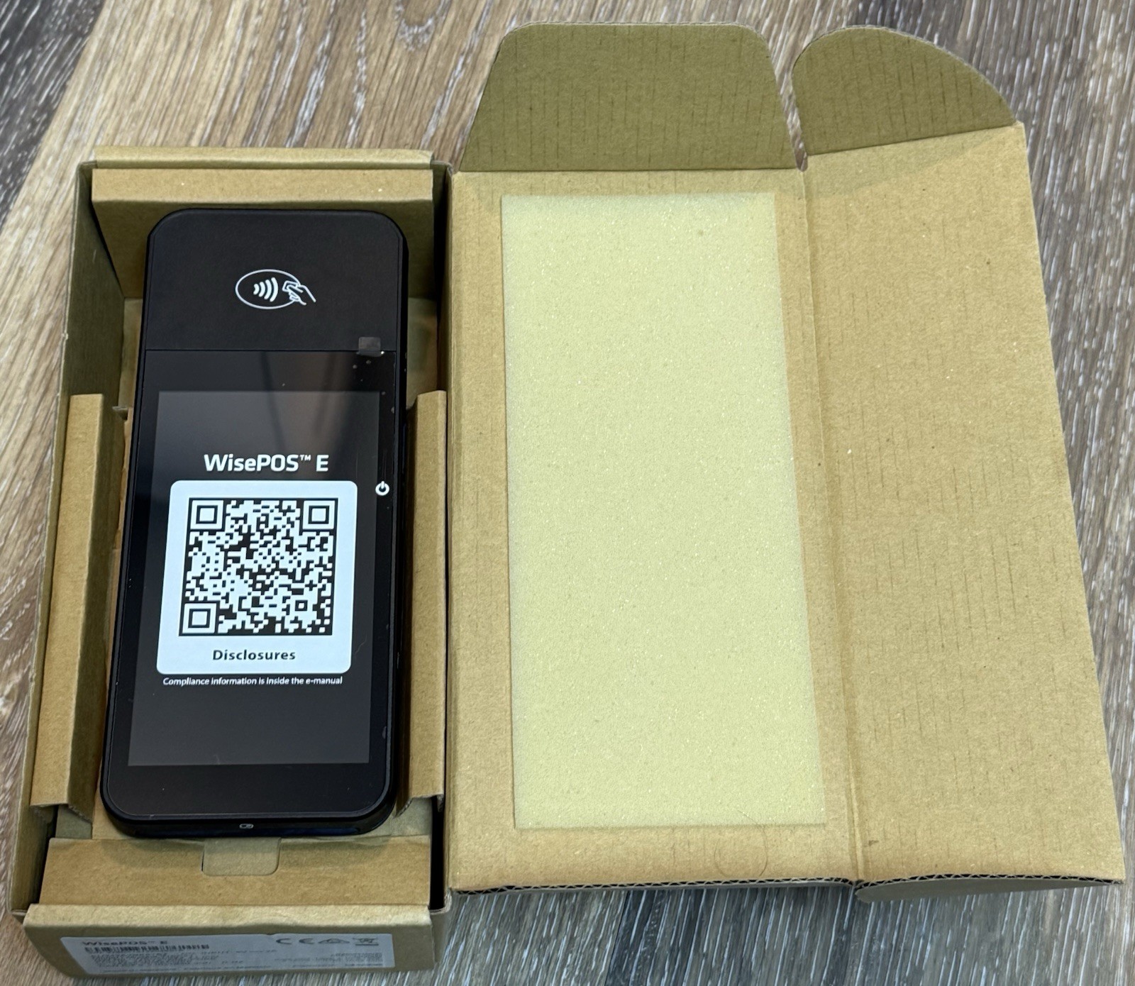 bbpos WisePOS E WSC51 Stripe Touchscreen Terminal W/ Cord – New In Box
