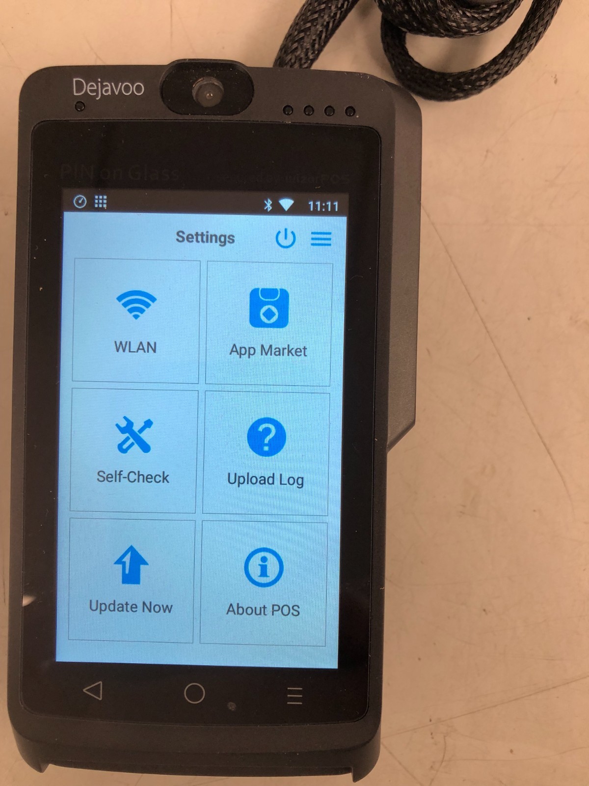 Dejavoo WIZARPOS Q3 mobile POS Terminal Factory Reseted OpenBox WP40208Q33000903