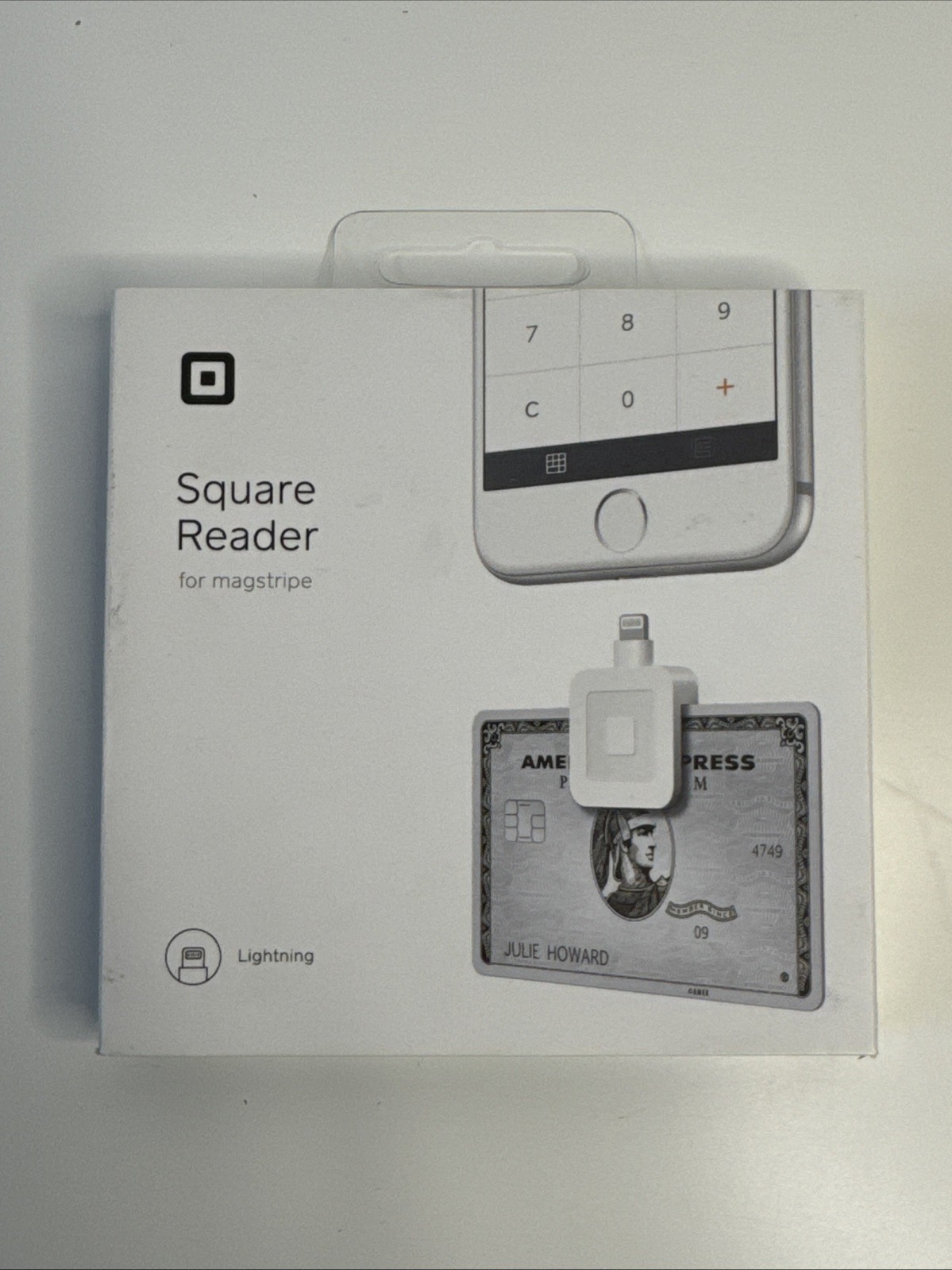 Square A-SKU-0523 Reader for Magstripe Lightning Connector