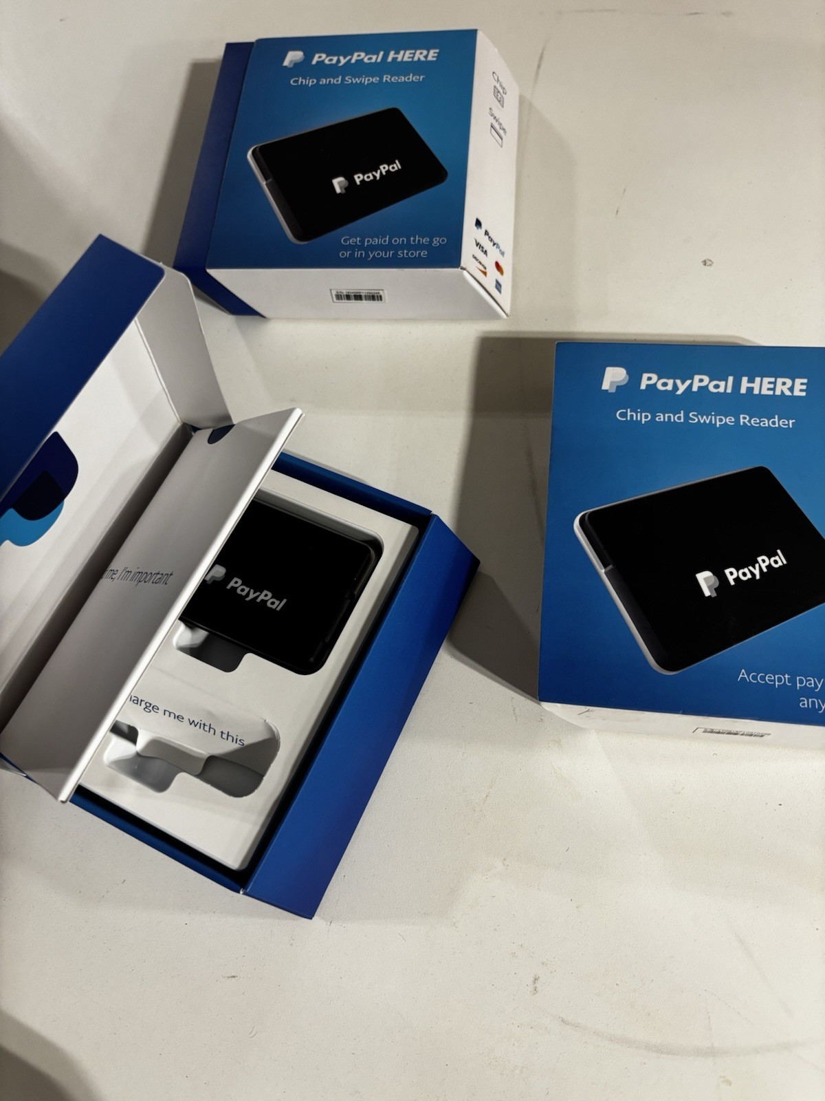 PayPal PCSUSDCRT Chip and Swipe Reader – Black