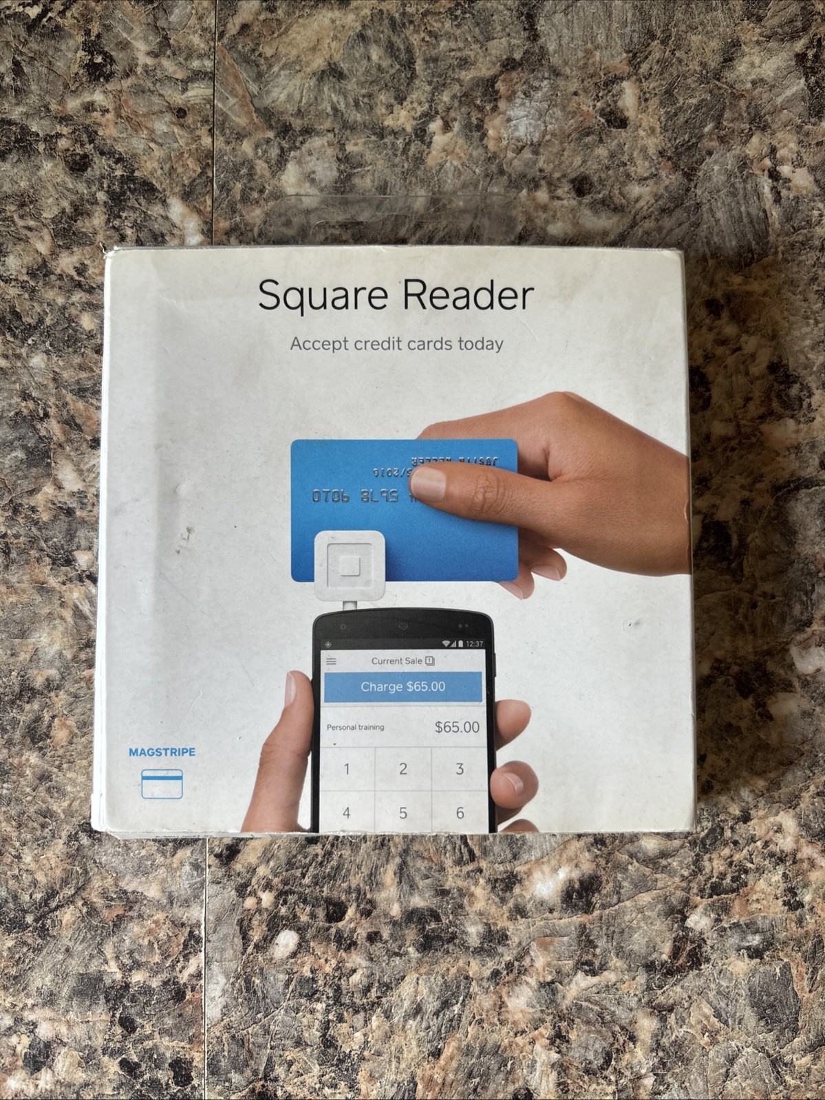 Square Credit Card Reader for Apple and Android Phones NEW