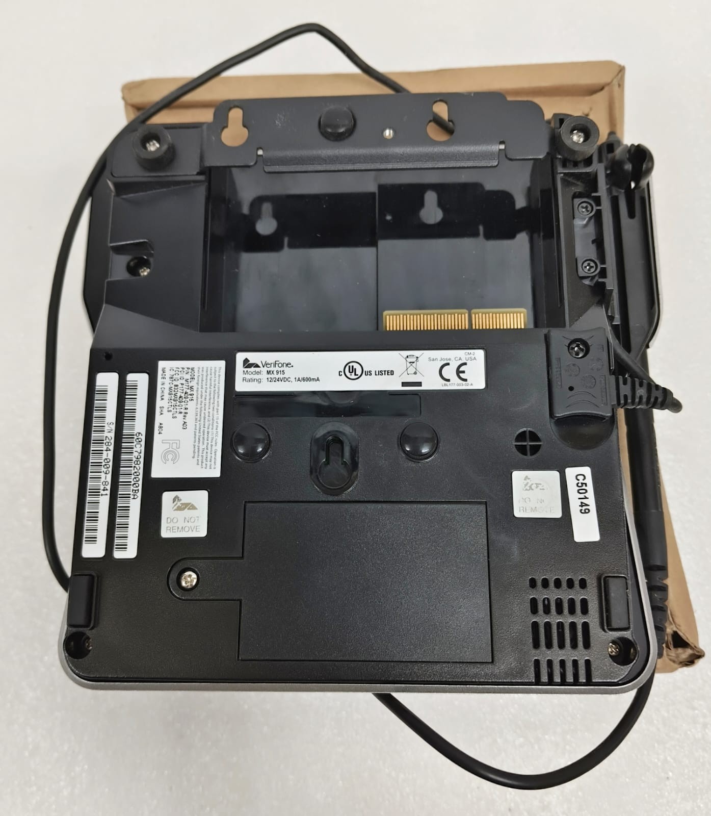 Verifone MX 915 PCI 4.x PIN Pad 4.3″ Color Display | M177-409-01-R POS Terminal