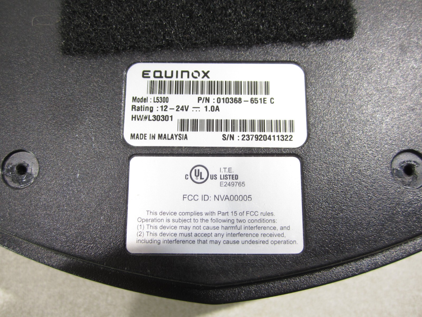 LOT-2 EQUINOX L5300 TERMINAL CREDIT CARD TERMINAL READERS