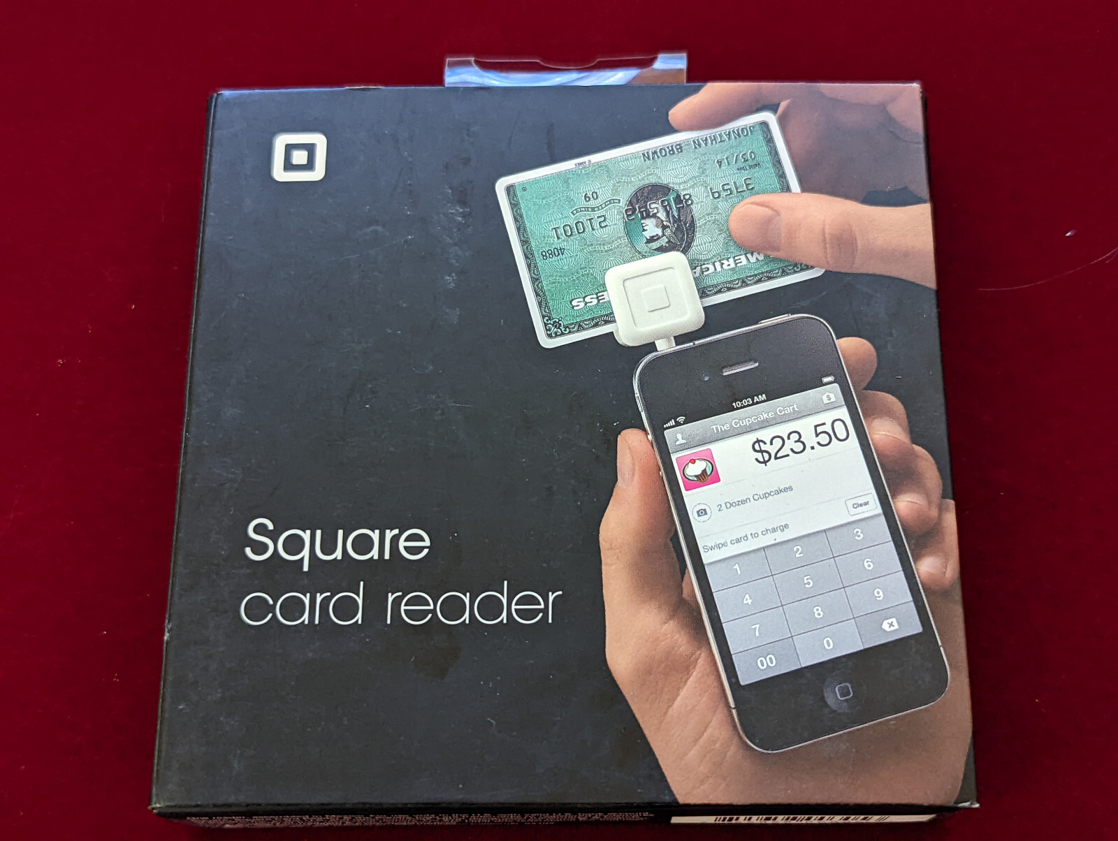 Square Credit Card Reader S3, 3.5mm Connection (RO1G1W)