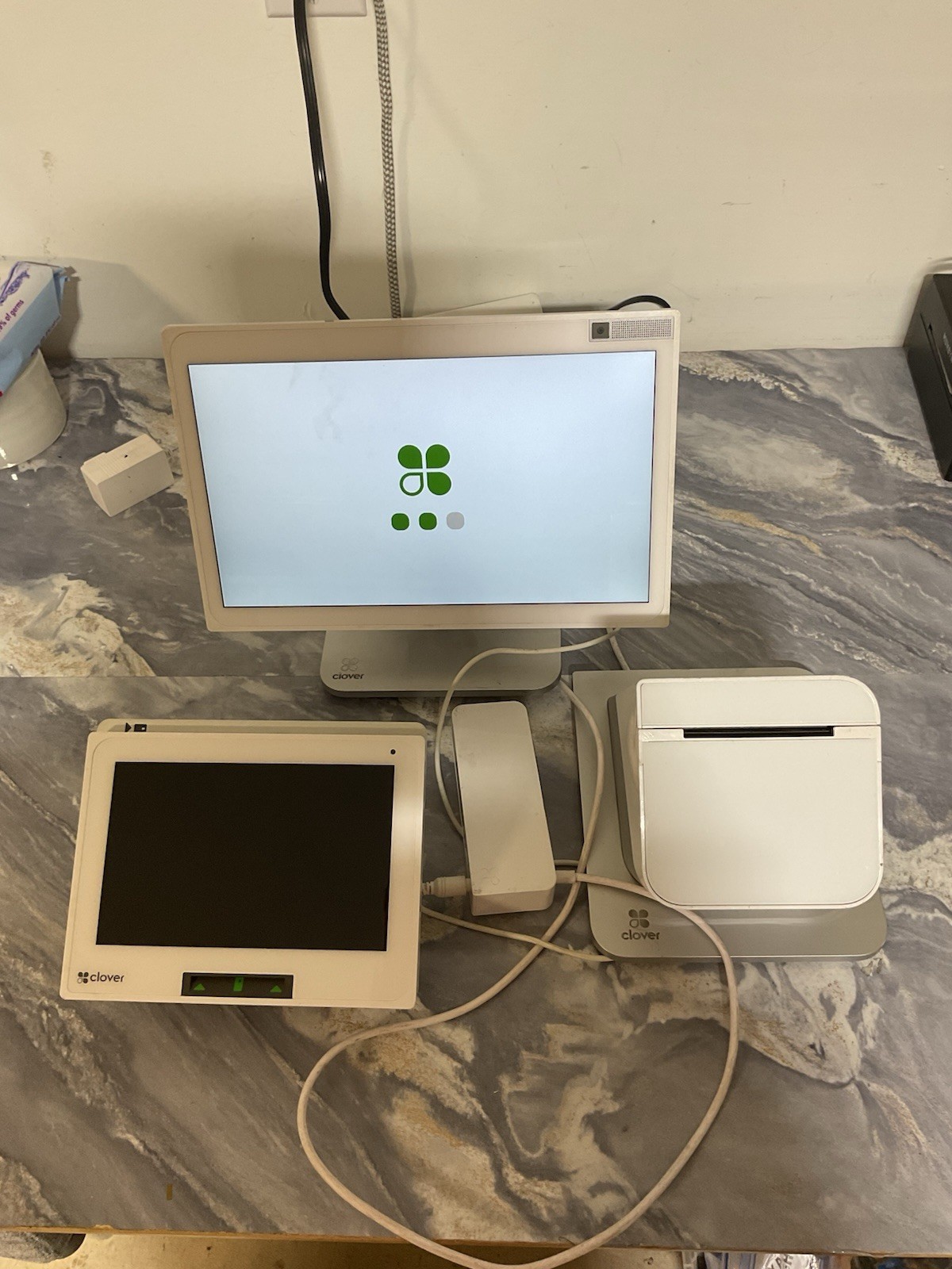 Clover StationDuoTerminal Printer POS System C505 S505 P500 H500 FOR PART READ D