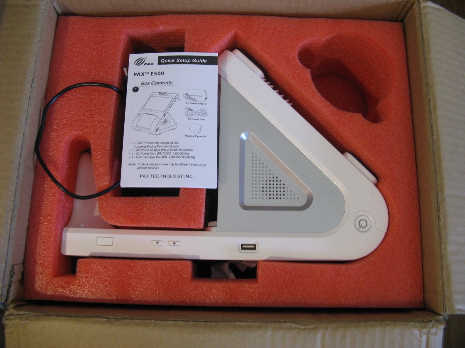PAX E500 BRAND NEW/UNLOCKED