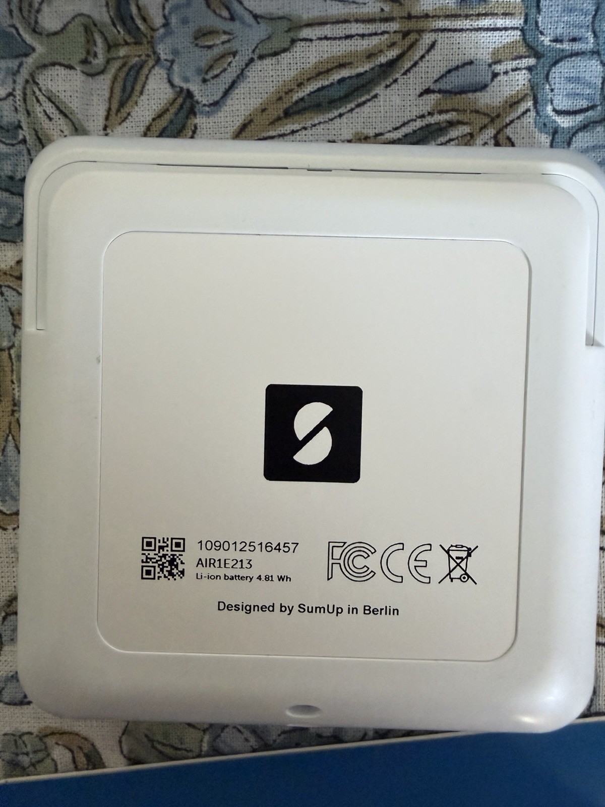 SumUp Air Card Reader – NFC RFID Credit/Debit Card Reader AIR1E213 Apple Android