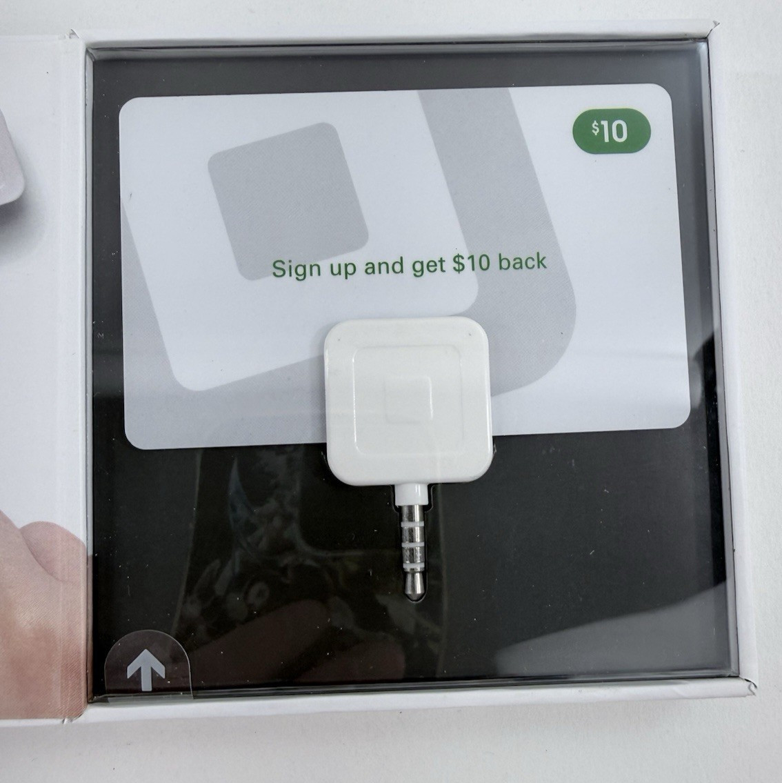 Square Credit Card Magstripe Reader for Smart Phone (3.5 mm Headset port) – New