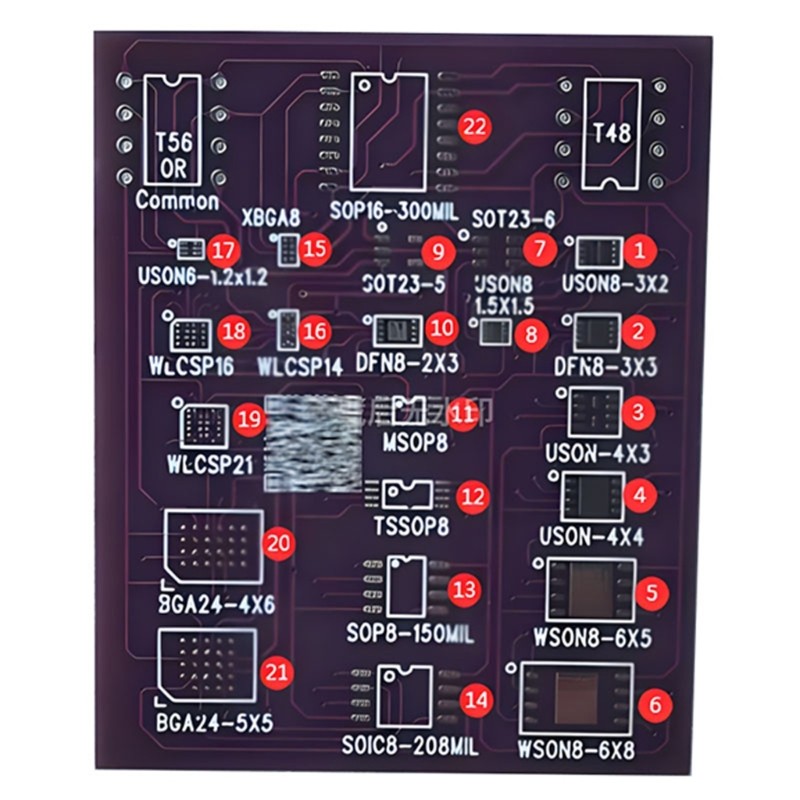 No Solder BIOS Adapter Board Supports 22 Laptops Fast Serial Number Modification