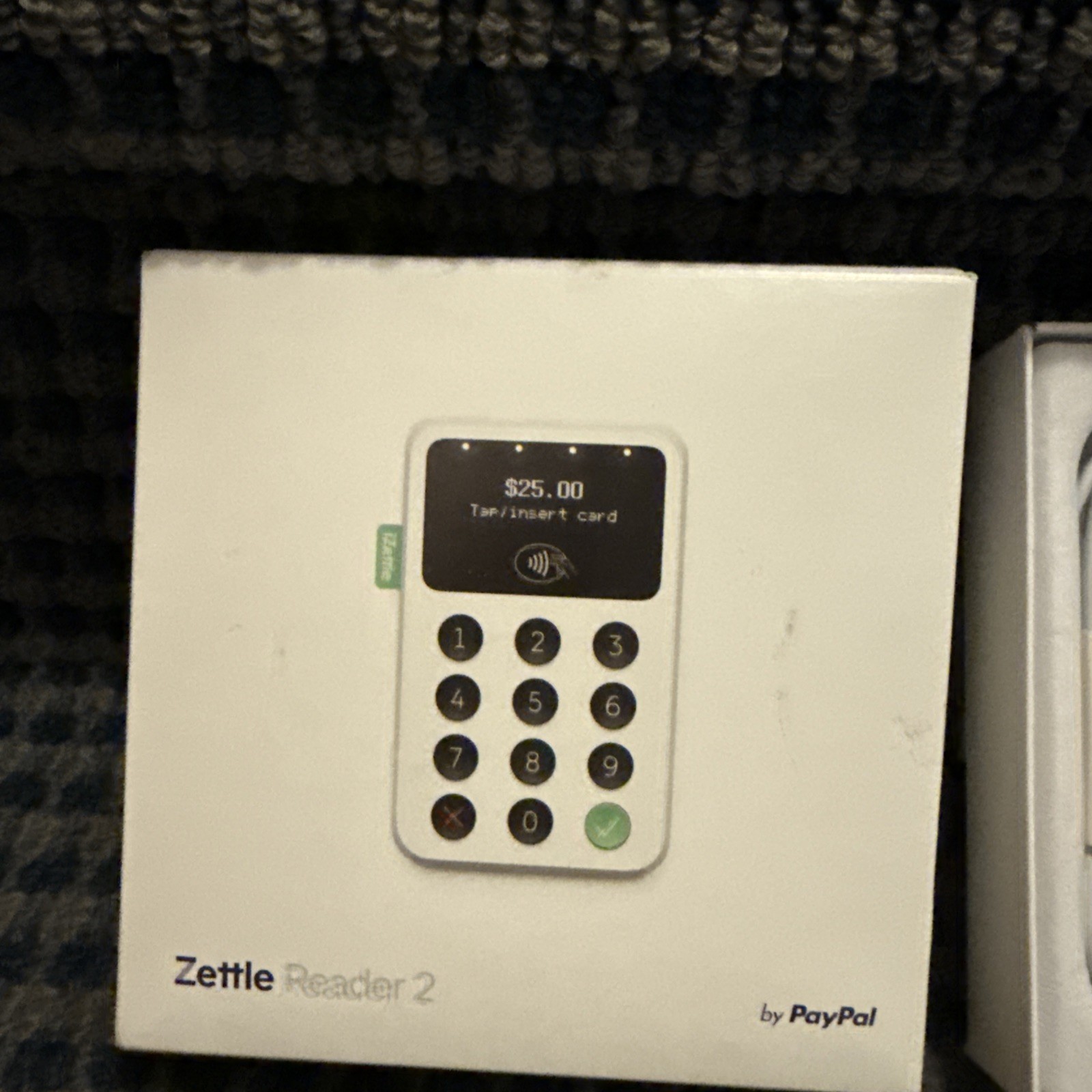 2020 Zettle Reader 2 White by PayPal | Contactless Chip & PIN | New Open Box