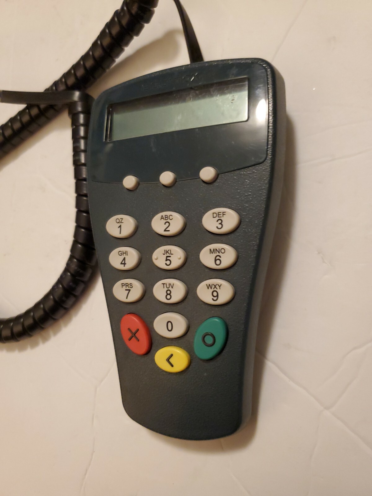 Equinox Pin Pad P1300 With Cable Dark Gray no other accessories included