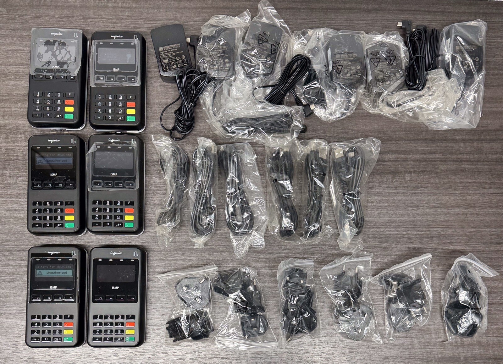 Ingenico iSMP Payment Terminal IMP352 *LOT OF 6* #TL-787