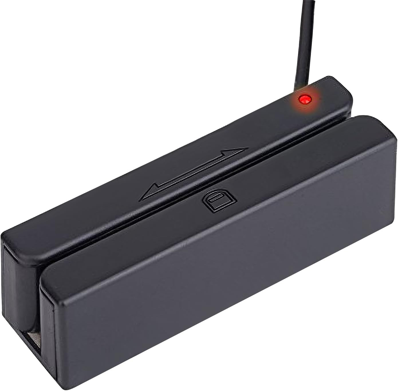 USB Magnetic Stripe 3-Track POS Credit Card Reader Swiper – Magstripe Swipe
