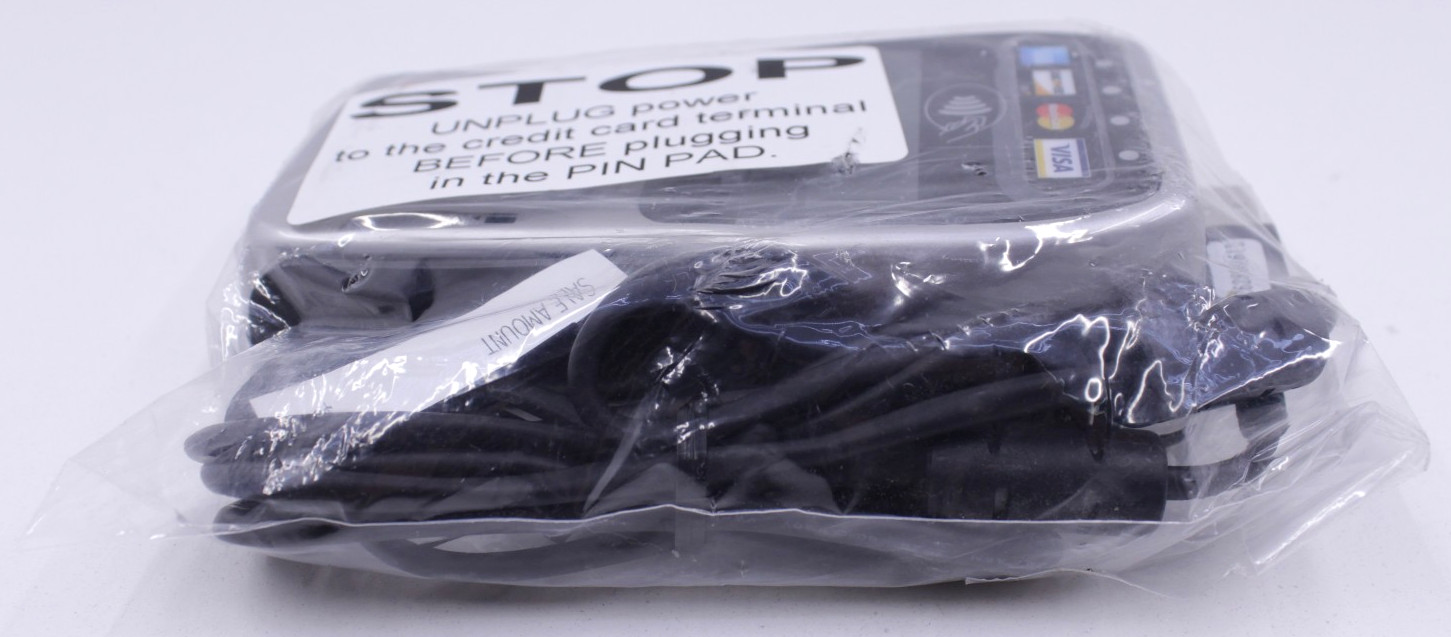 FirstData FD-35 PIN Pad Credit Card Terminal USB 001791064 Rev A Wells 351