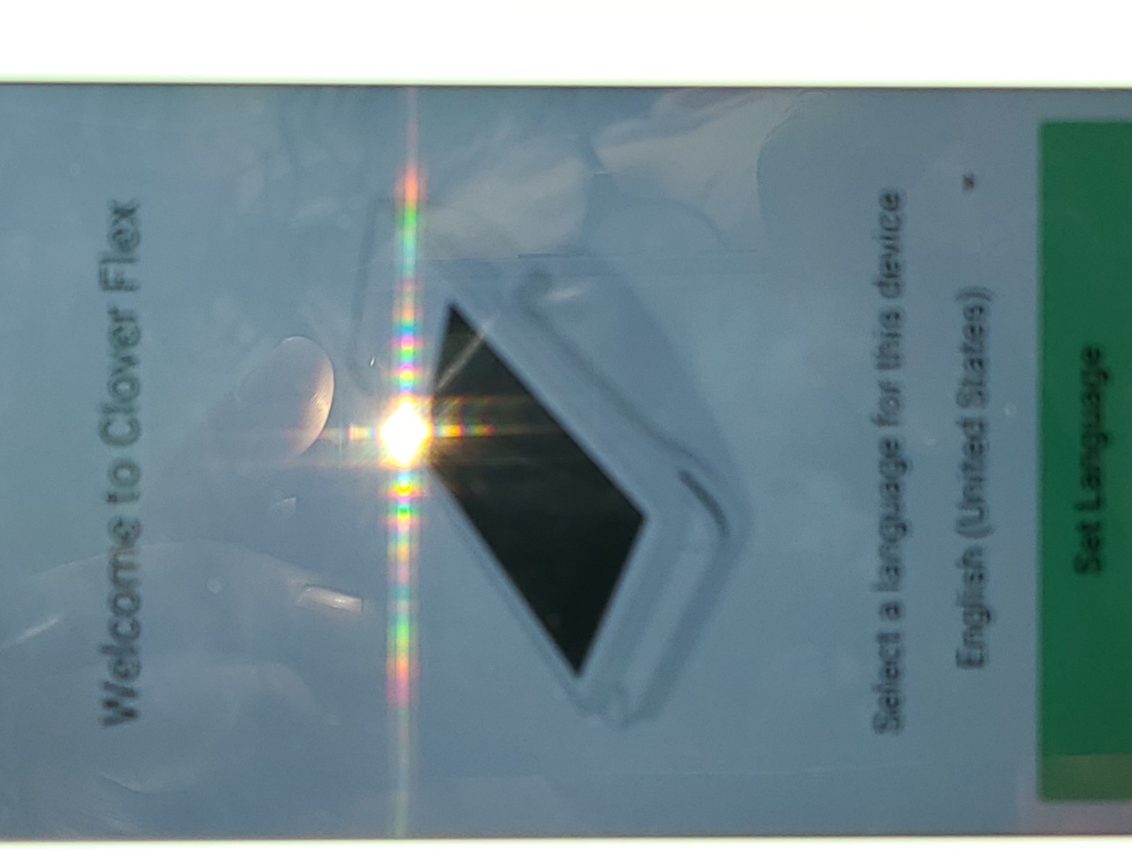 Clover Flex Handheld POS System No Cradle Or Charger – Unit Only – Clean