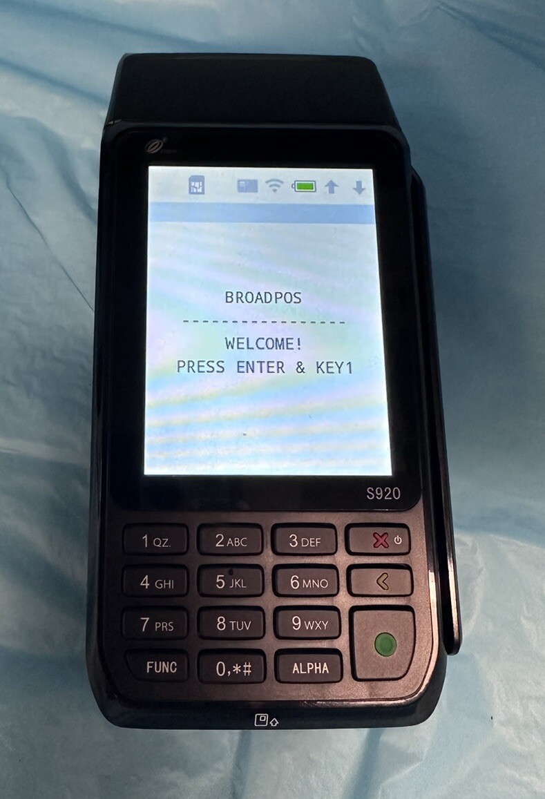 NEW PAX S920 Mobile POS Credit Card Terminals Bluetooth Wireless