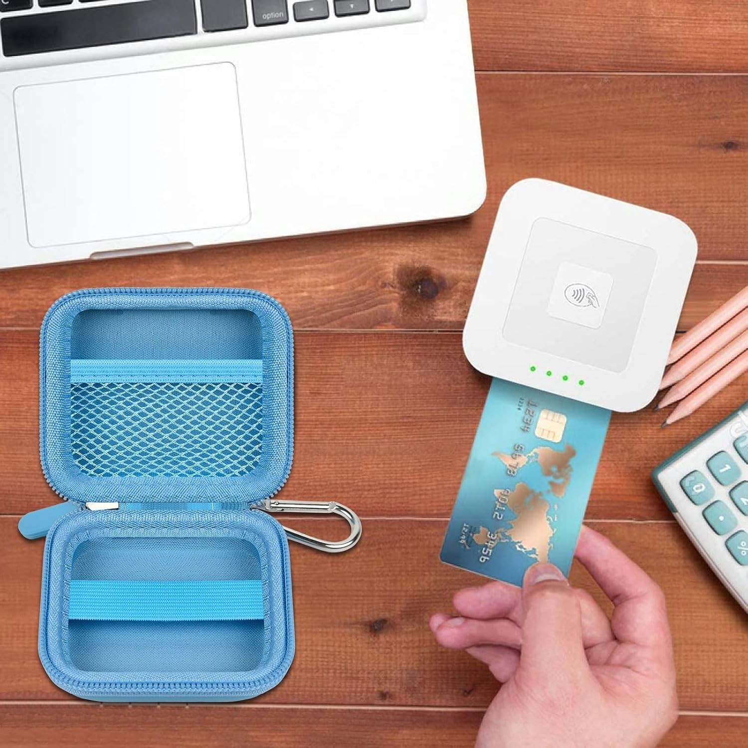 Hard Case for Square Reader for Contactless and Chip 2nd Gen | Hard EVA Prote…