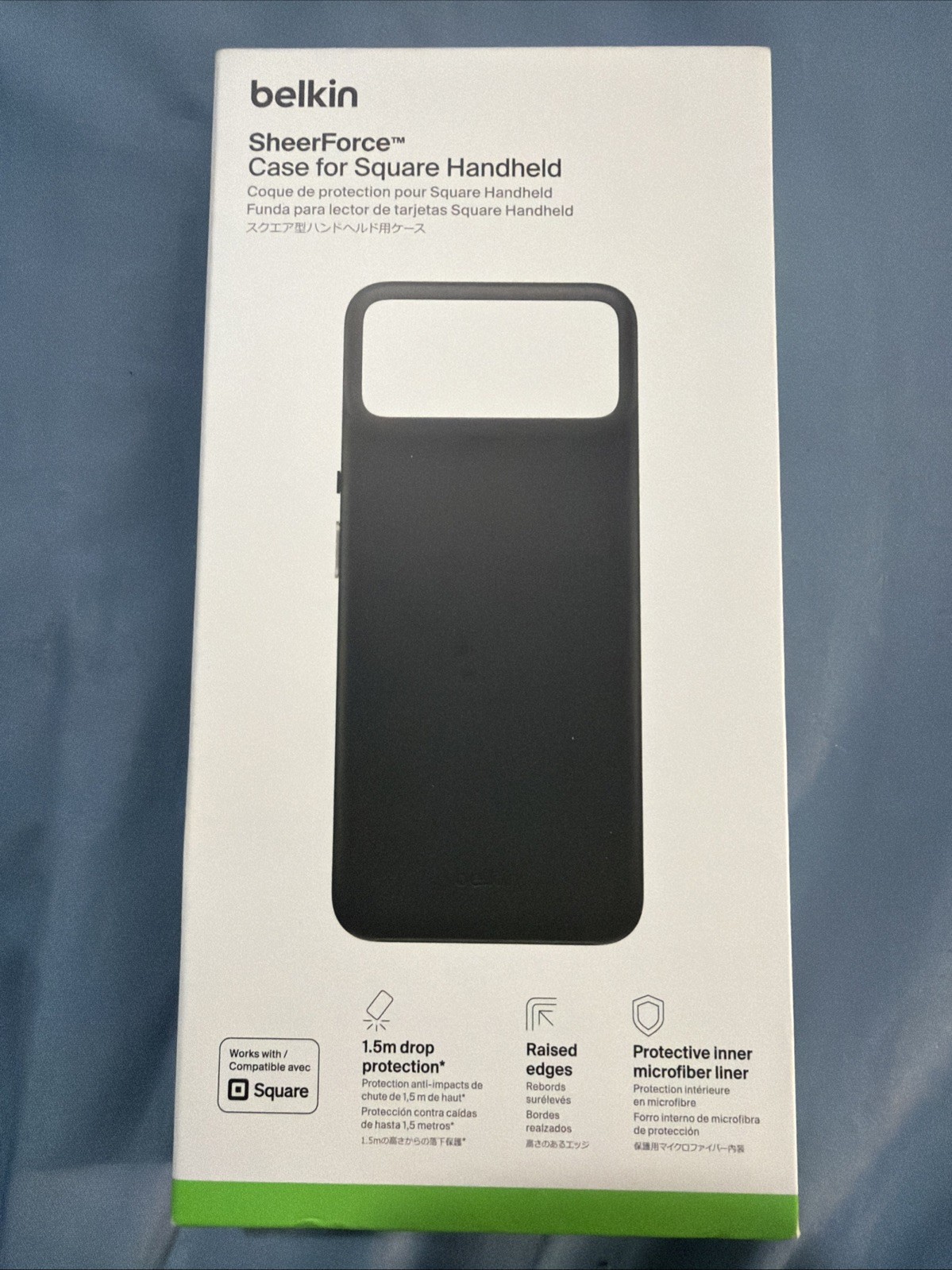 Belkin SheerForce Case for Square Handheld – Black SEALED