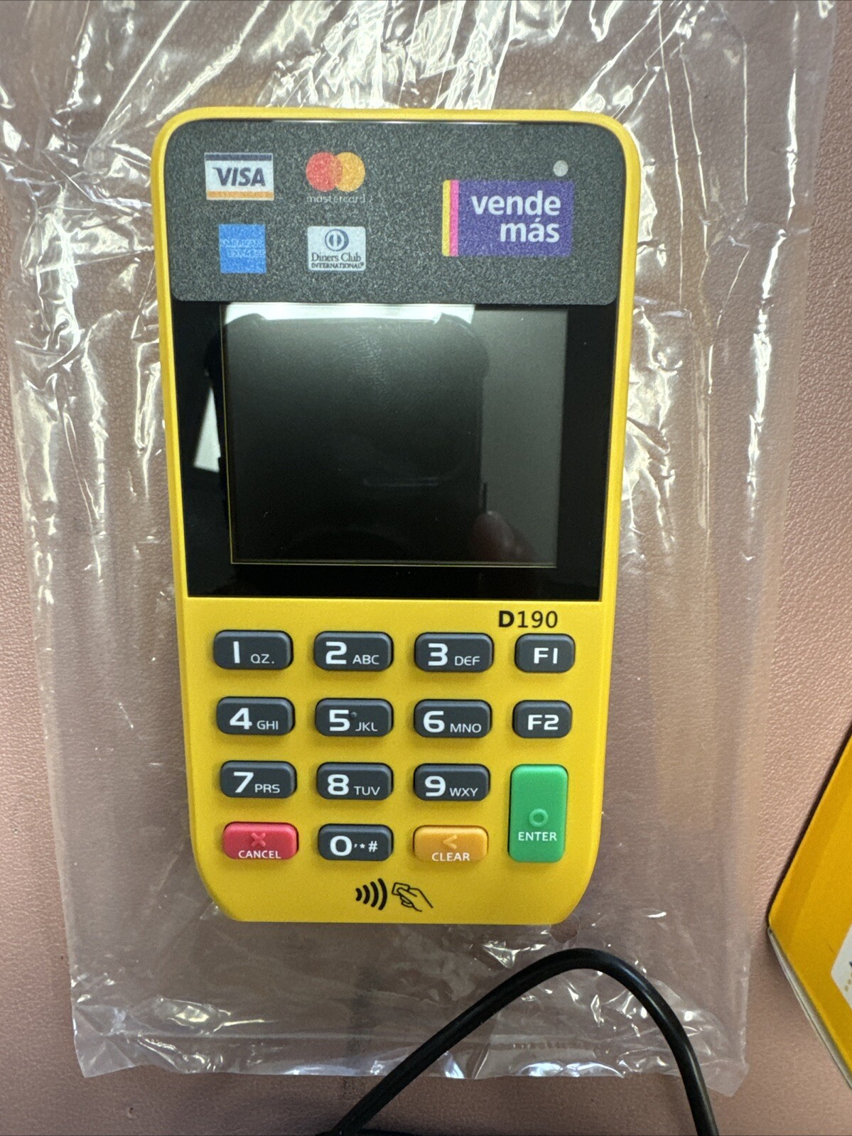 Pax Technologies POCKET PRO D190 0PW R65 01LA Mobile Data Collection Terminal