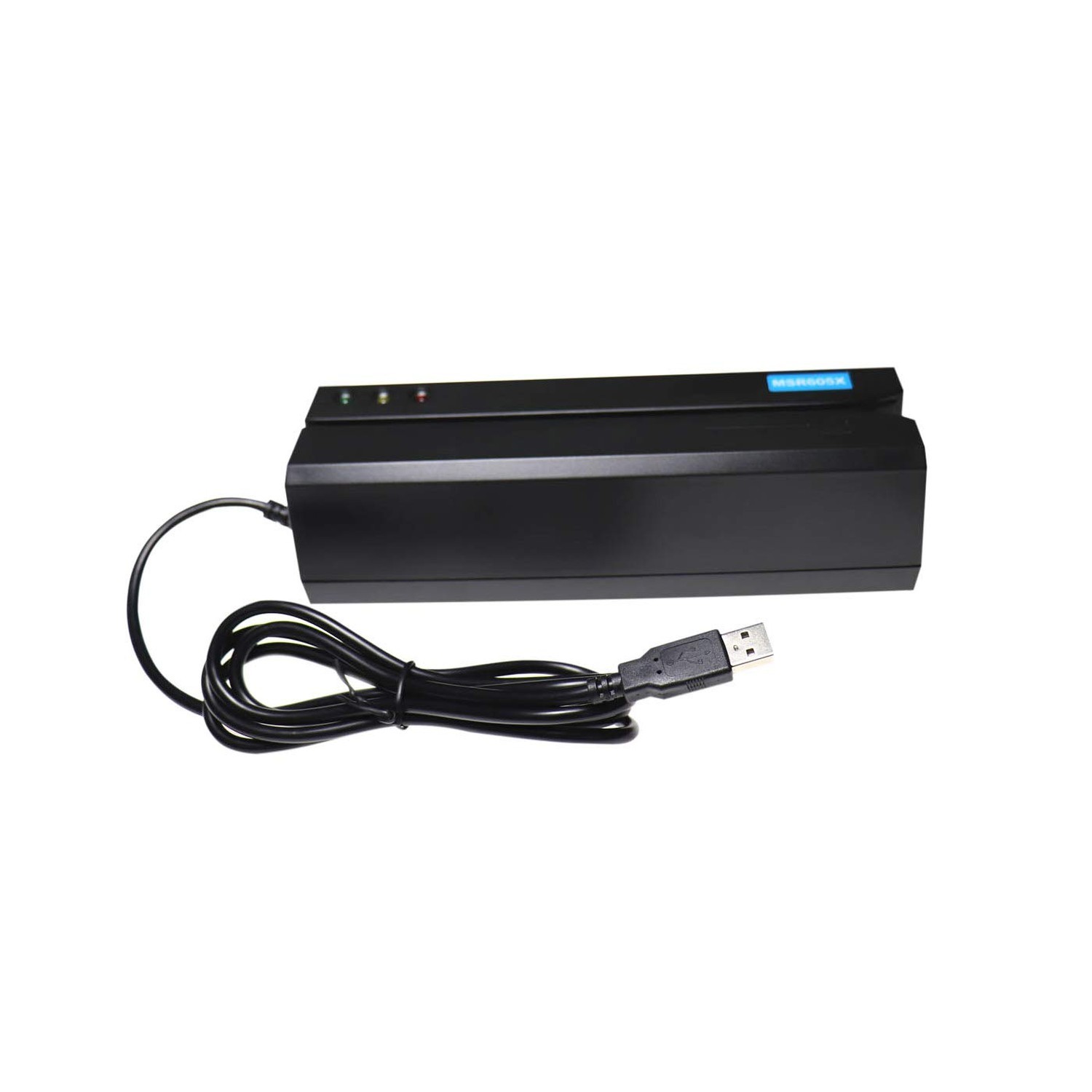 MSR605X USB Card Reader Writer Mag Swipe 3-Track Compatible w/ MSR206 MSR605 …