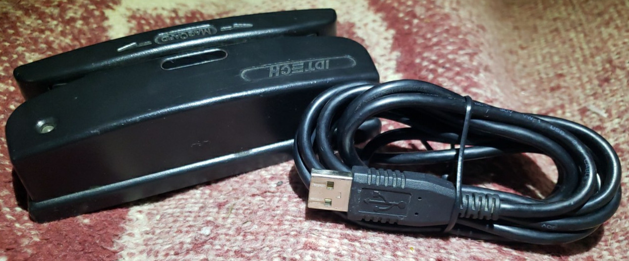 ID TECH Omni 3237 Heavy Duty Slot Reader – magnetic card reader- USB WCR3237512U
