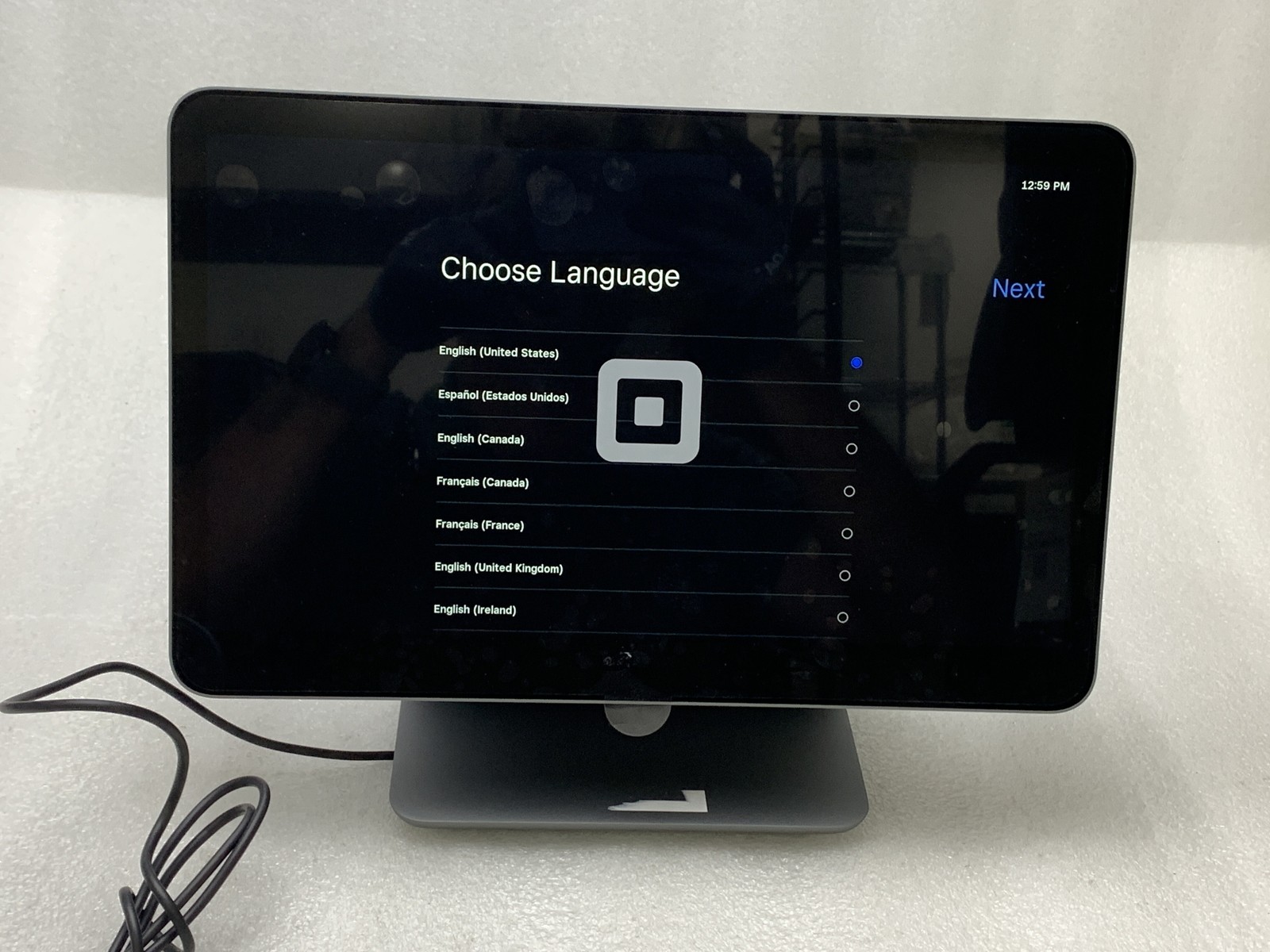 Square POS System Black,Register Model SPS1-01 Complete in BOX and Factory reset