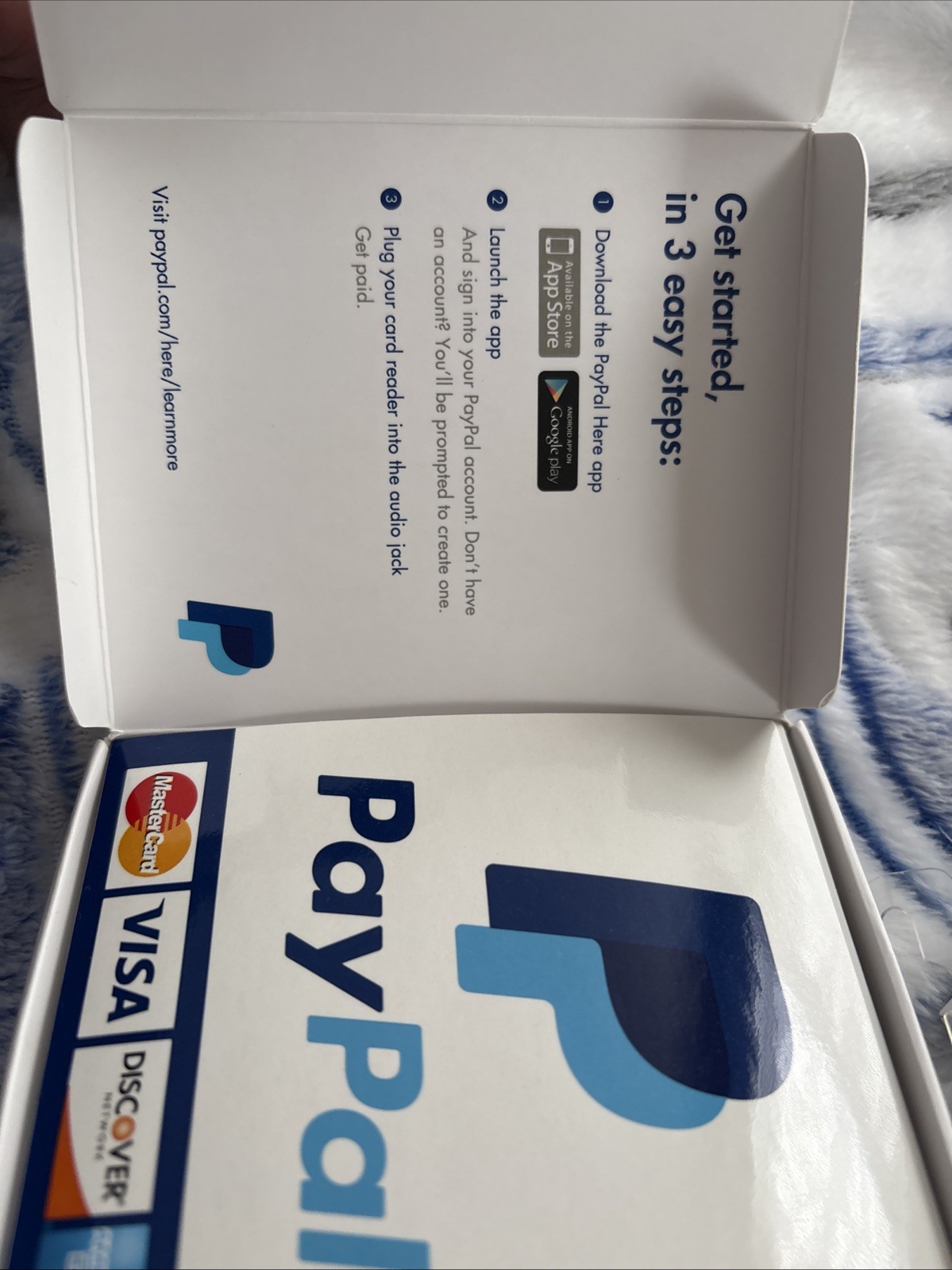 PayPal Mobile Credit Card Reader Swiper For iPhone and Android
