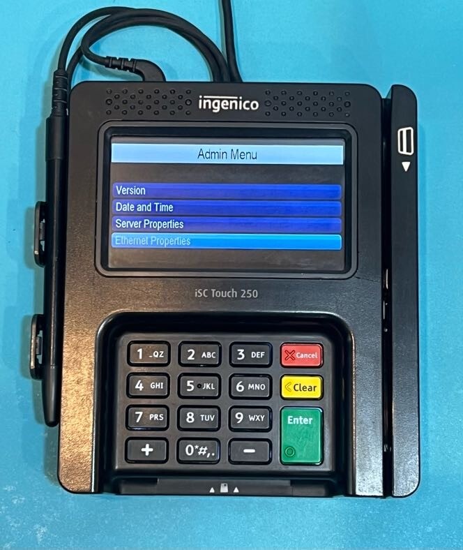 Ingenico (LOT OF 10!) Card Reader ISC250-V4 w/ Pen (Power cables not included)