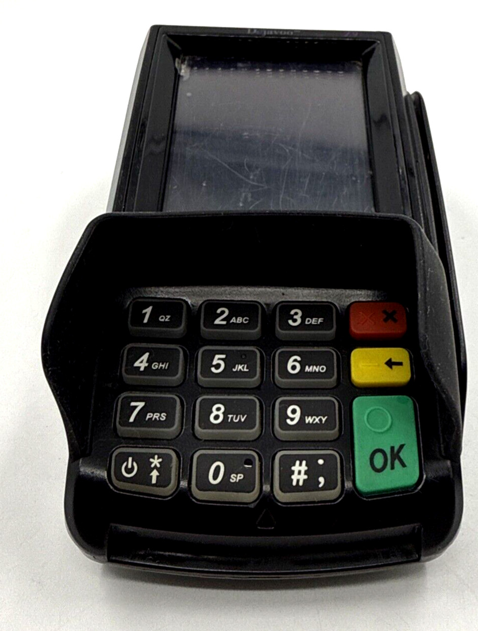 Dejavoo Z9 3.5″ VEGA3000 Credit Card Terminal PARTS ONLY/ Does Not Turn On