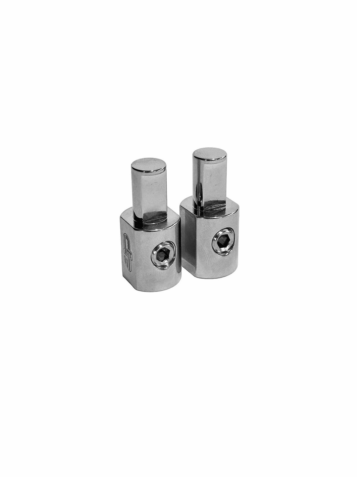 Droppin HZ Car Audio Pair of 1/0 0 Gauge to 1/0 0 Gauge Amp Input Reducers ̵